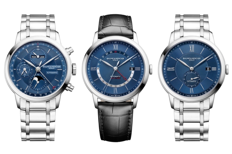 Baume & Mercier Classima new models 2019 blue dials