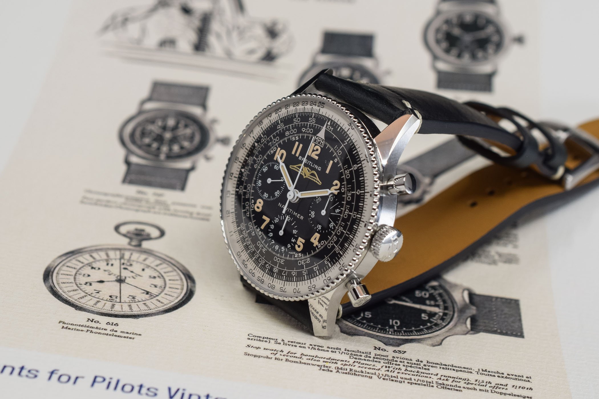 Breitling Navitimer Ref 806 1959 Re‑Edition - review - 11