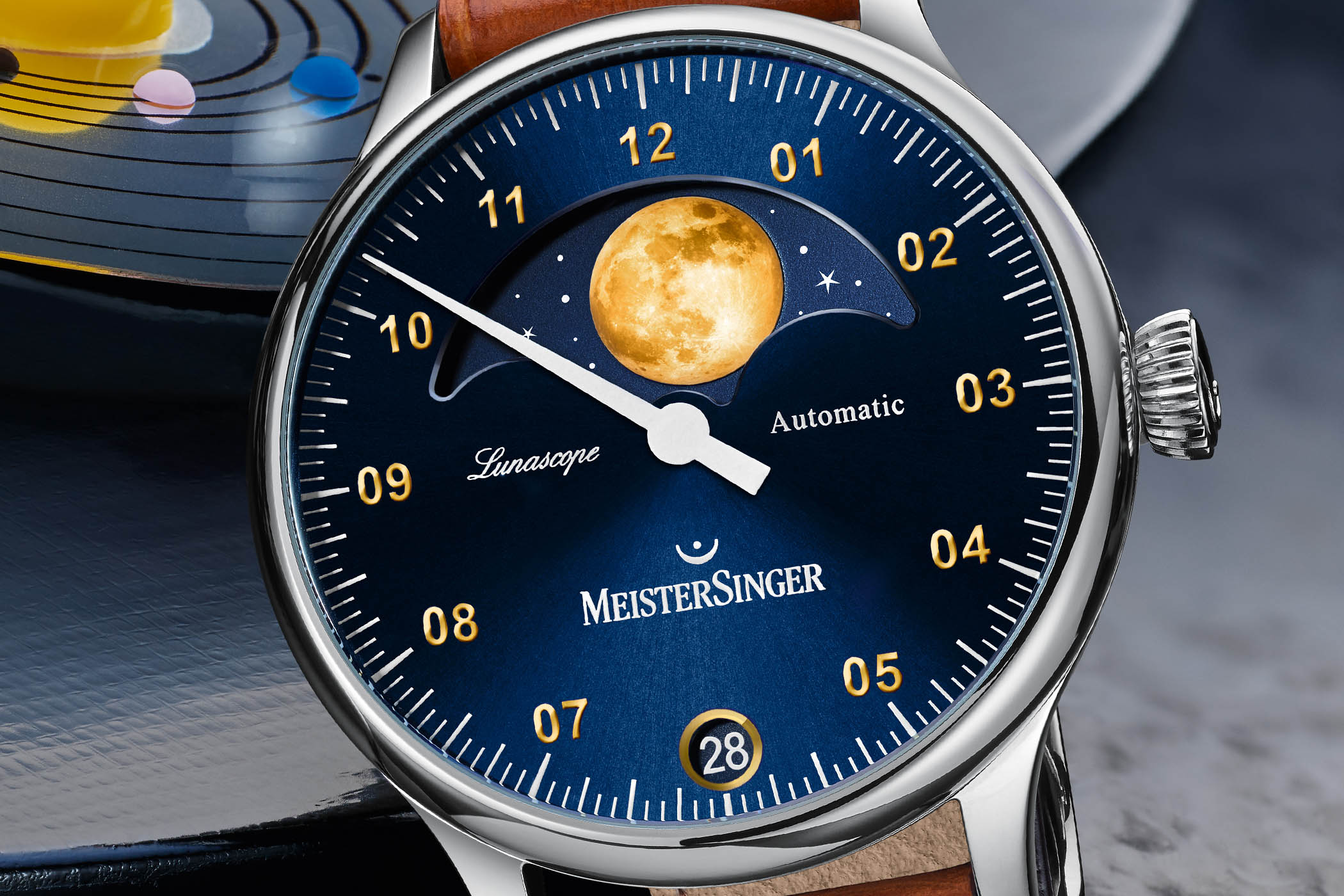 MeisterSinger Lunascope Golden Moon Edition