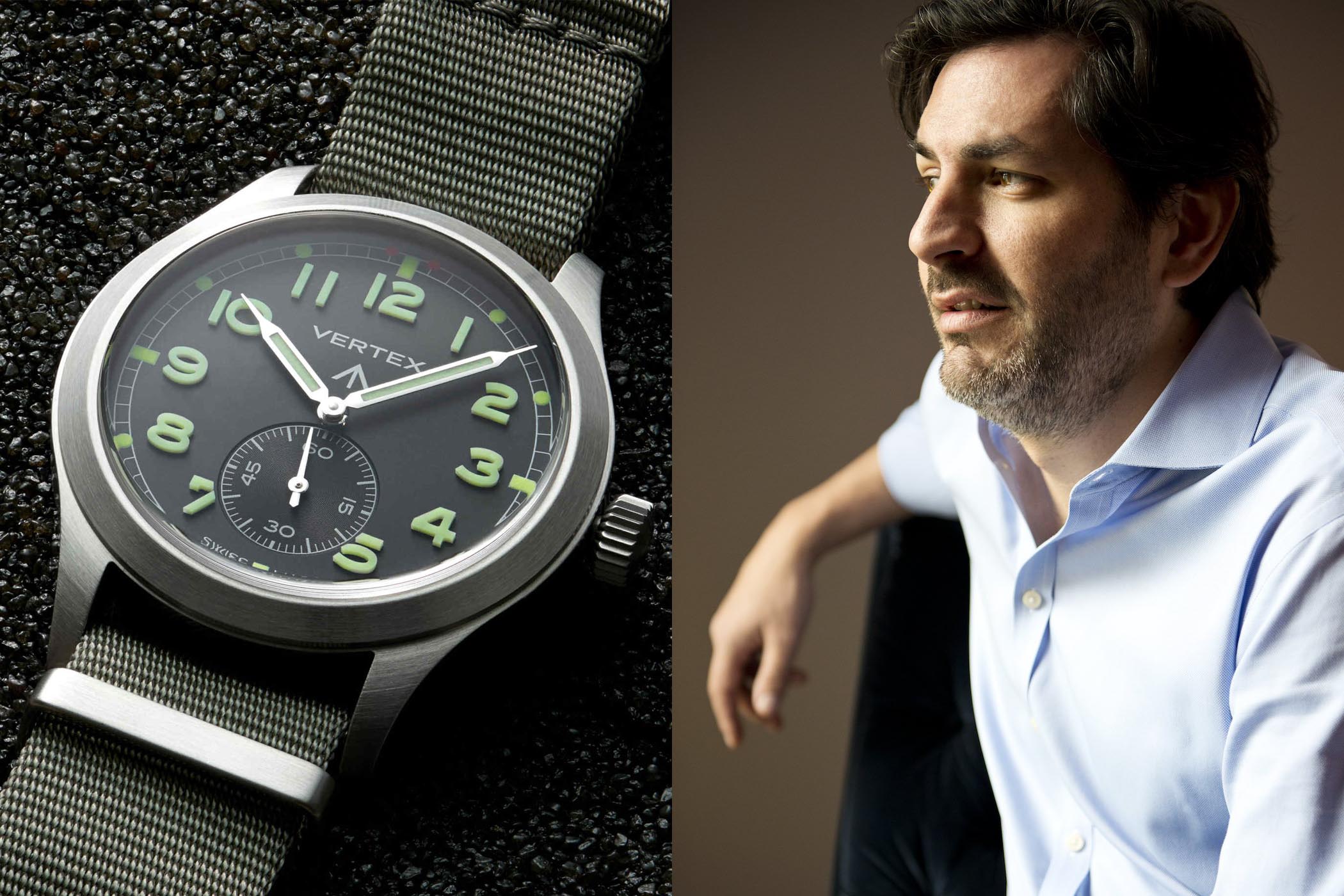 Don Cochrane Founder VERTEX Watches