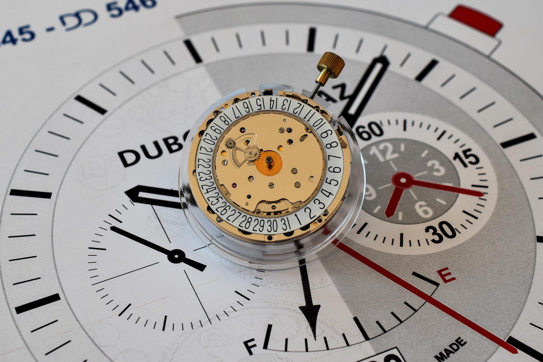 Inside Dubois-Depraz, Module Specialist - new integrated chronograph calibre 540