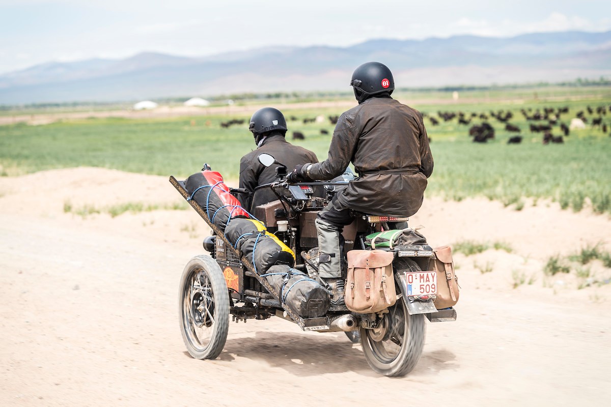 Onderweg in Mongolie
