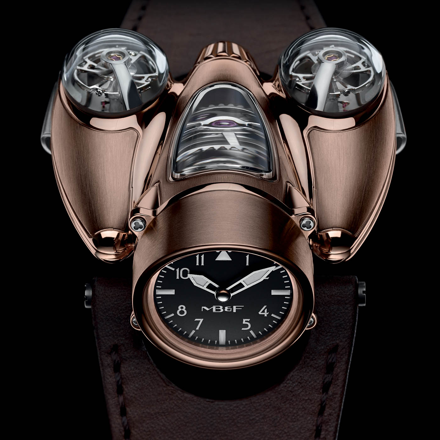 MB&F HM9 Flow Air and Road Editions Red Gold