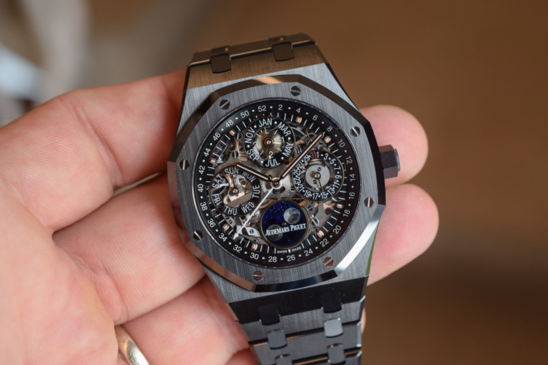 Audemars Piguet Royal Oak Perpetual Calendar Openworked Ceramic ...