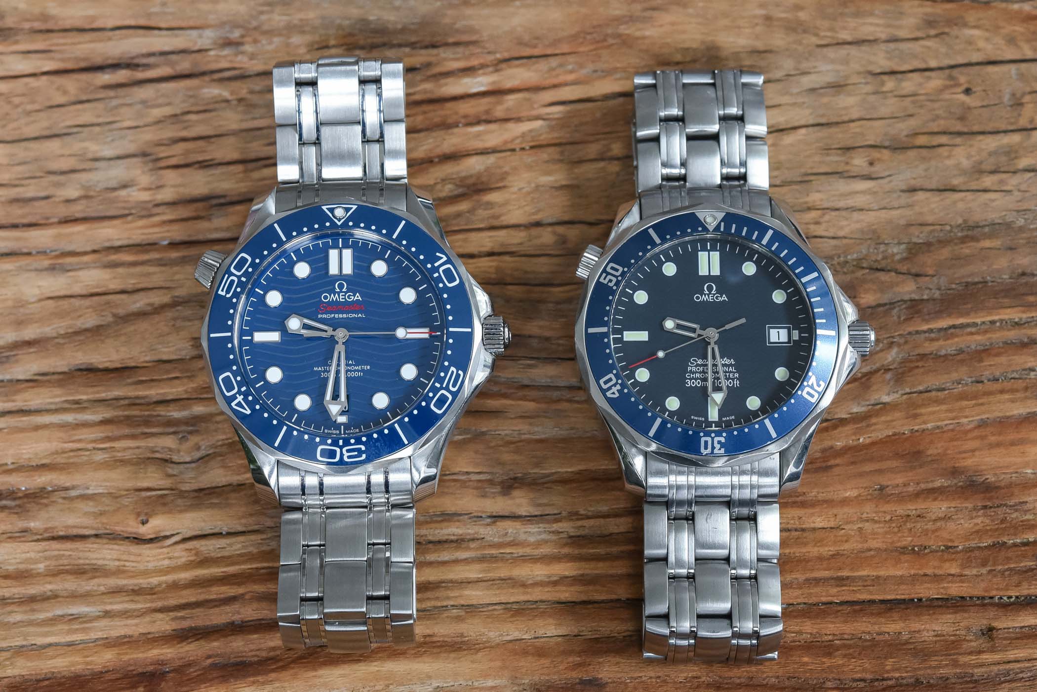 Seamaster 300 vs submariner sale