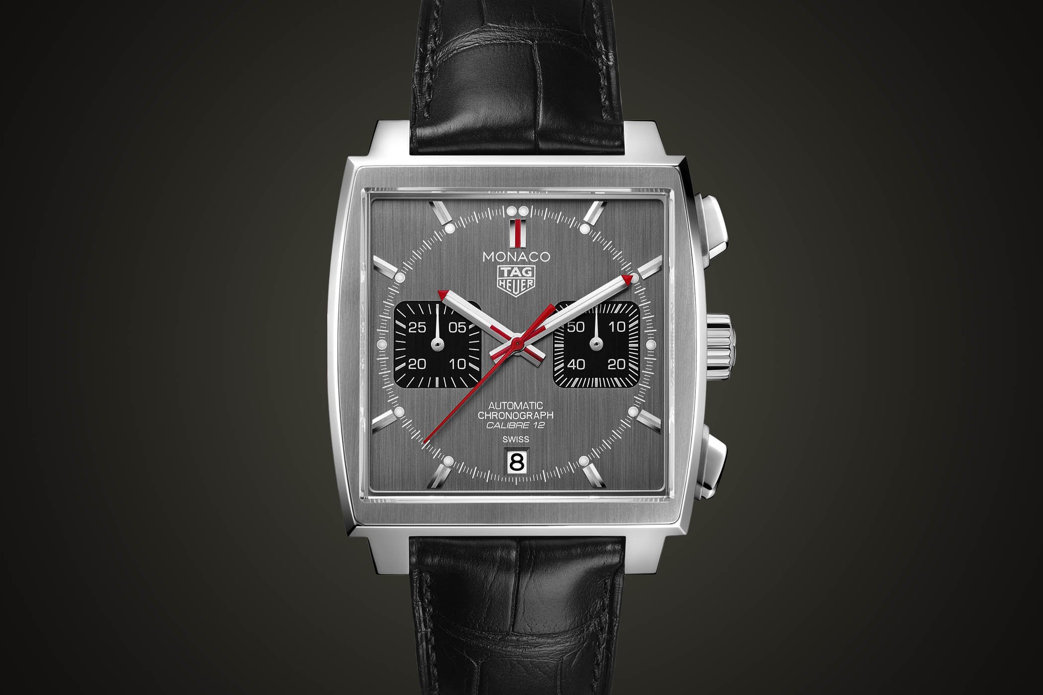 Tag heuer clearance monaco white face