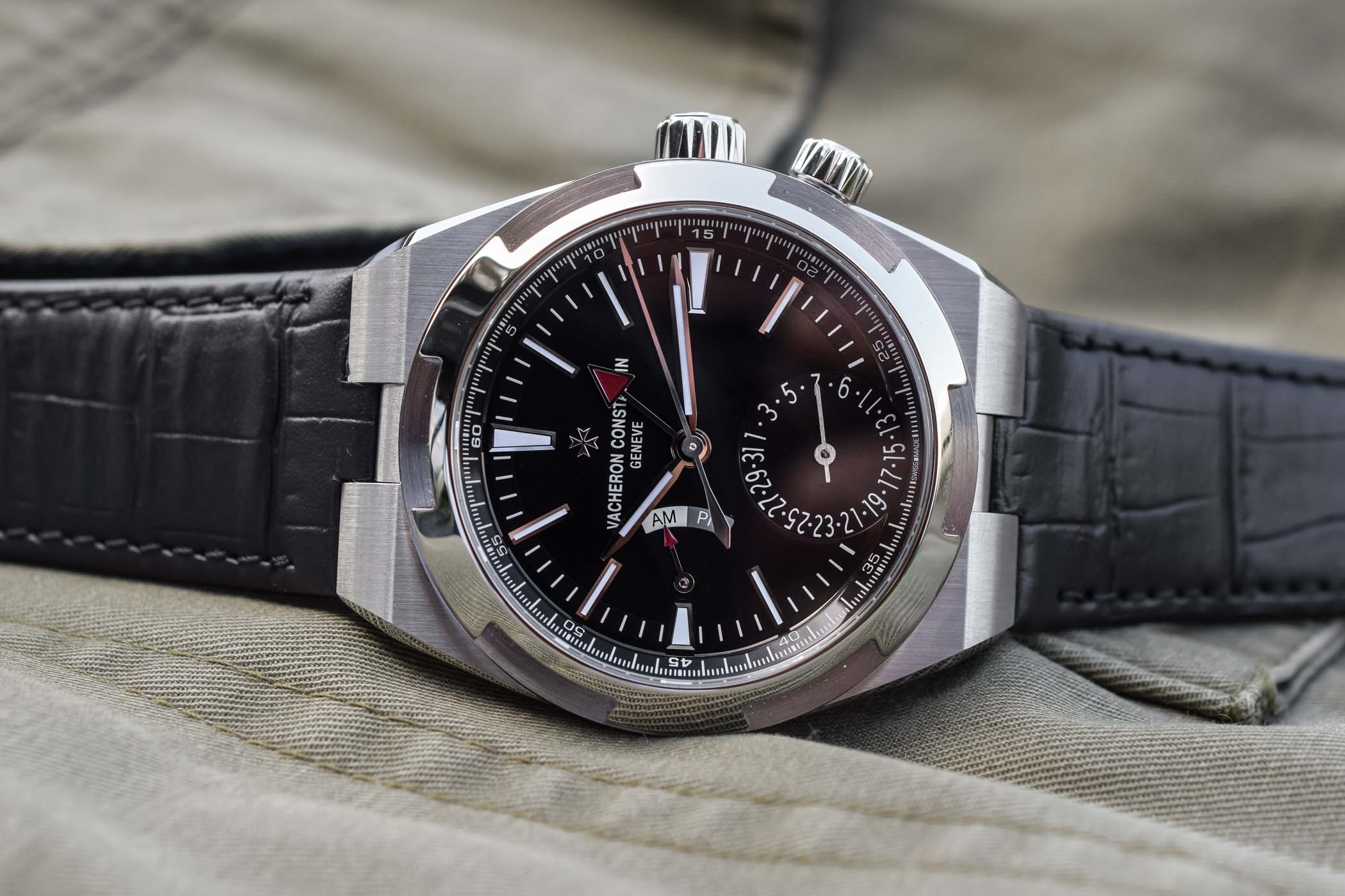 Vacheron Constantin Overseas Dual Time Black Dial Review Price