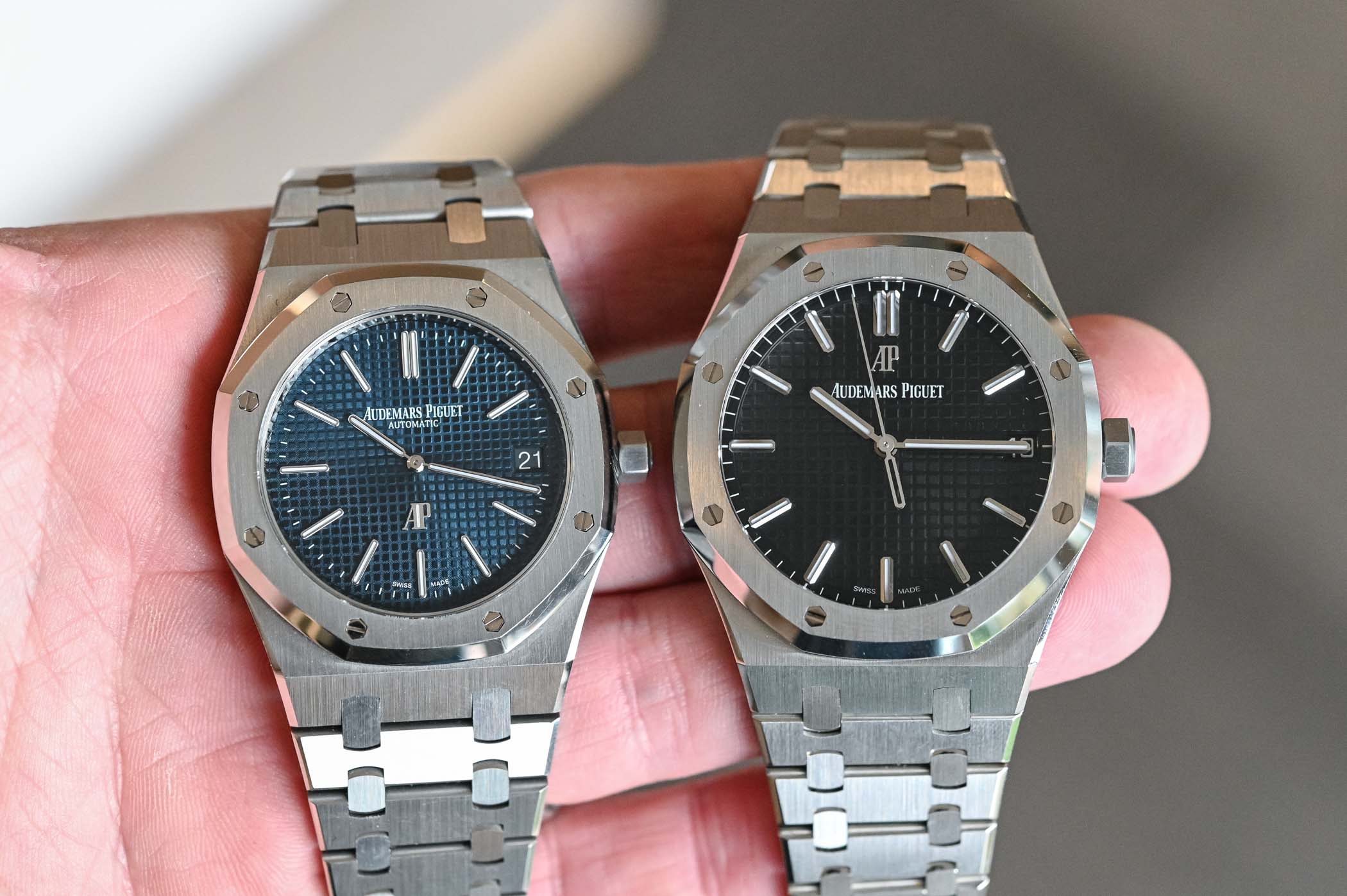 Audemars Piguet Royal Oak Classic 39 mm vs. 41 mm : Which one fits best?