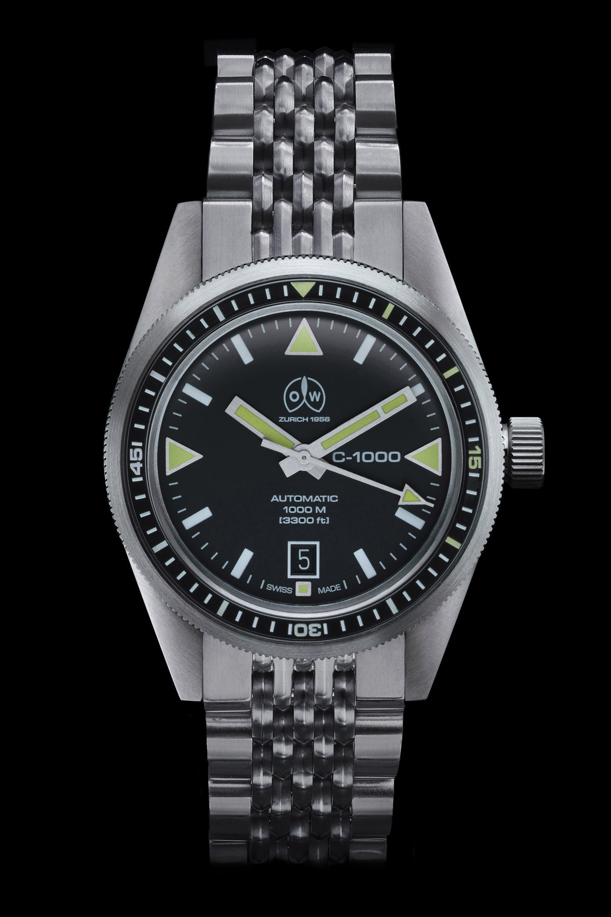 OW C-1000 - Tribute Ollech and Wajs Caribbean 1000 Dive Watch