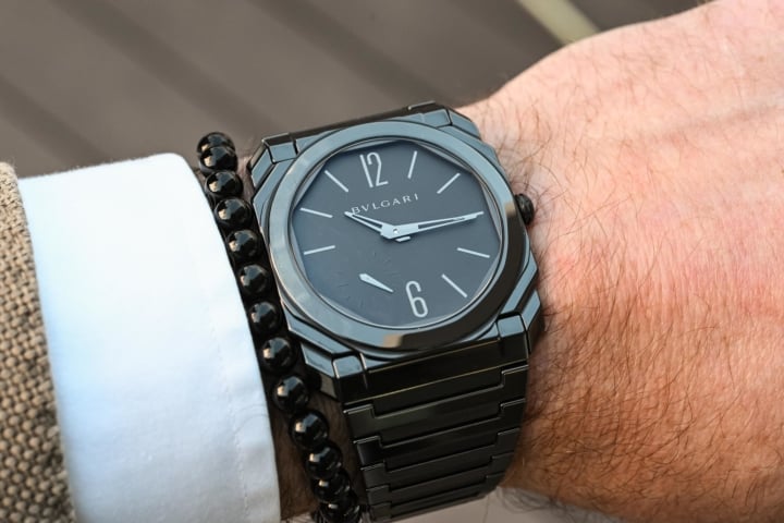 Bvlgari Octo Finissimo Automatic Black Sandblast-Polished Ceramic // Review