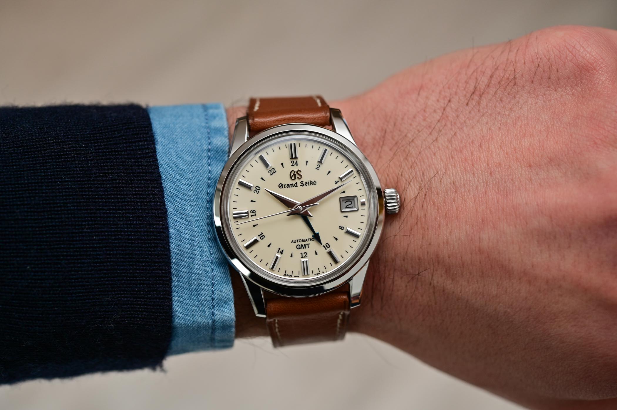 Grand Seiko Elegance GMT SBGM221 Review Price