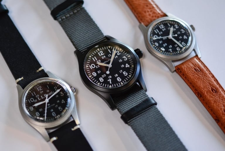 Hamilton Khaki Field Mechanical 38mm Black PVD // Review, price