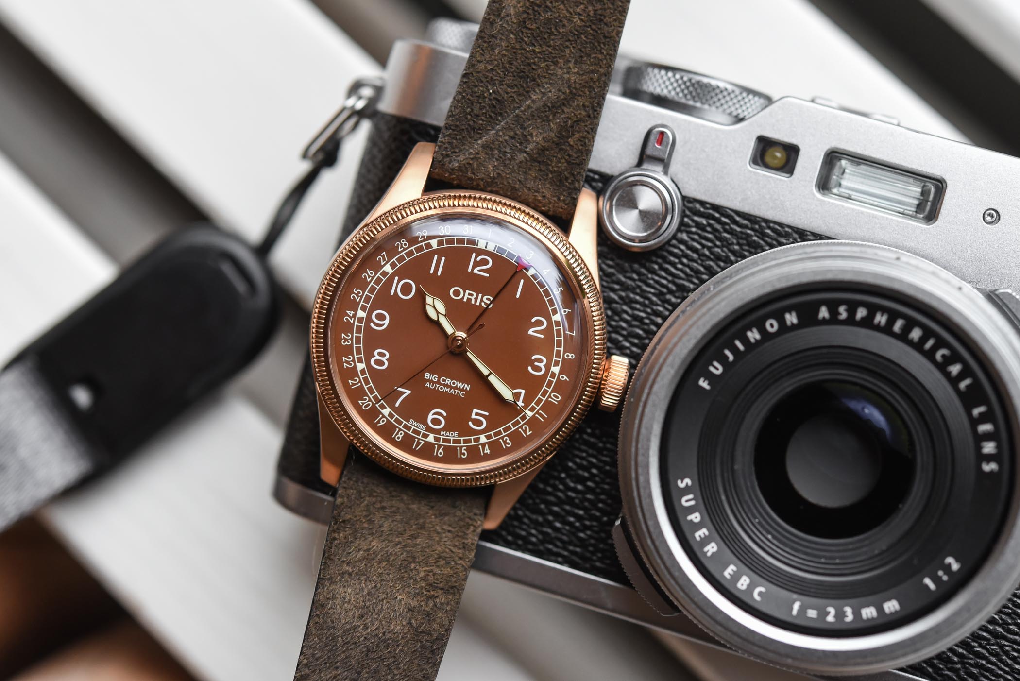 Oris discount copper watch