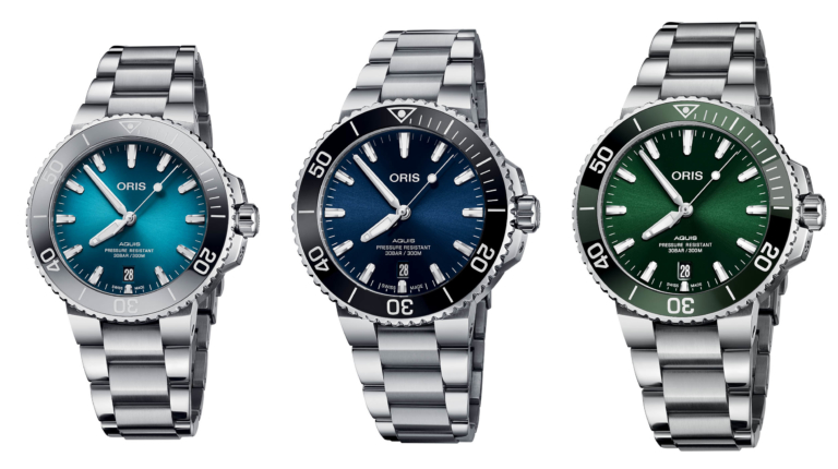 Oris Aquis Date now with 39.5mm and 41.5mm Cases // Specs & Price