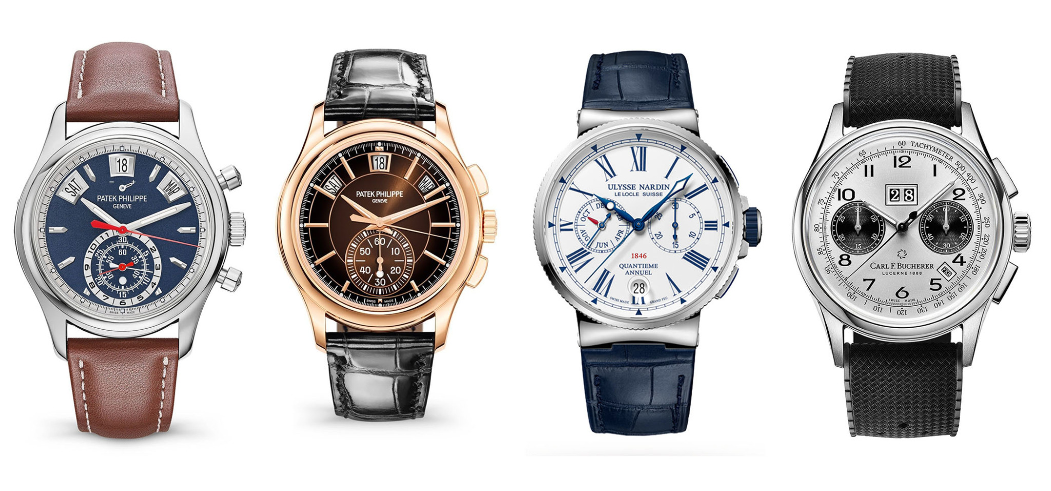 Annual Calendar Chronographs and a Bit of History - Monochrome Watches