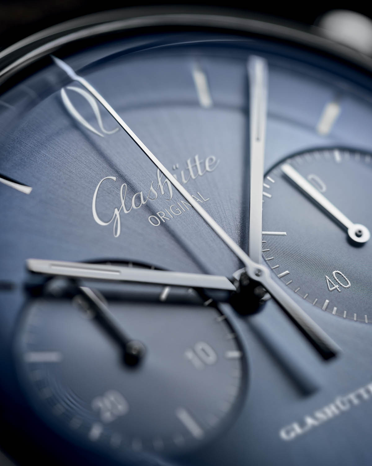 Glashutte Original Sixties and Sixities Chronograph Annual Edition 2020 Glacier Blue - 1