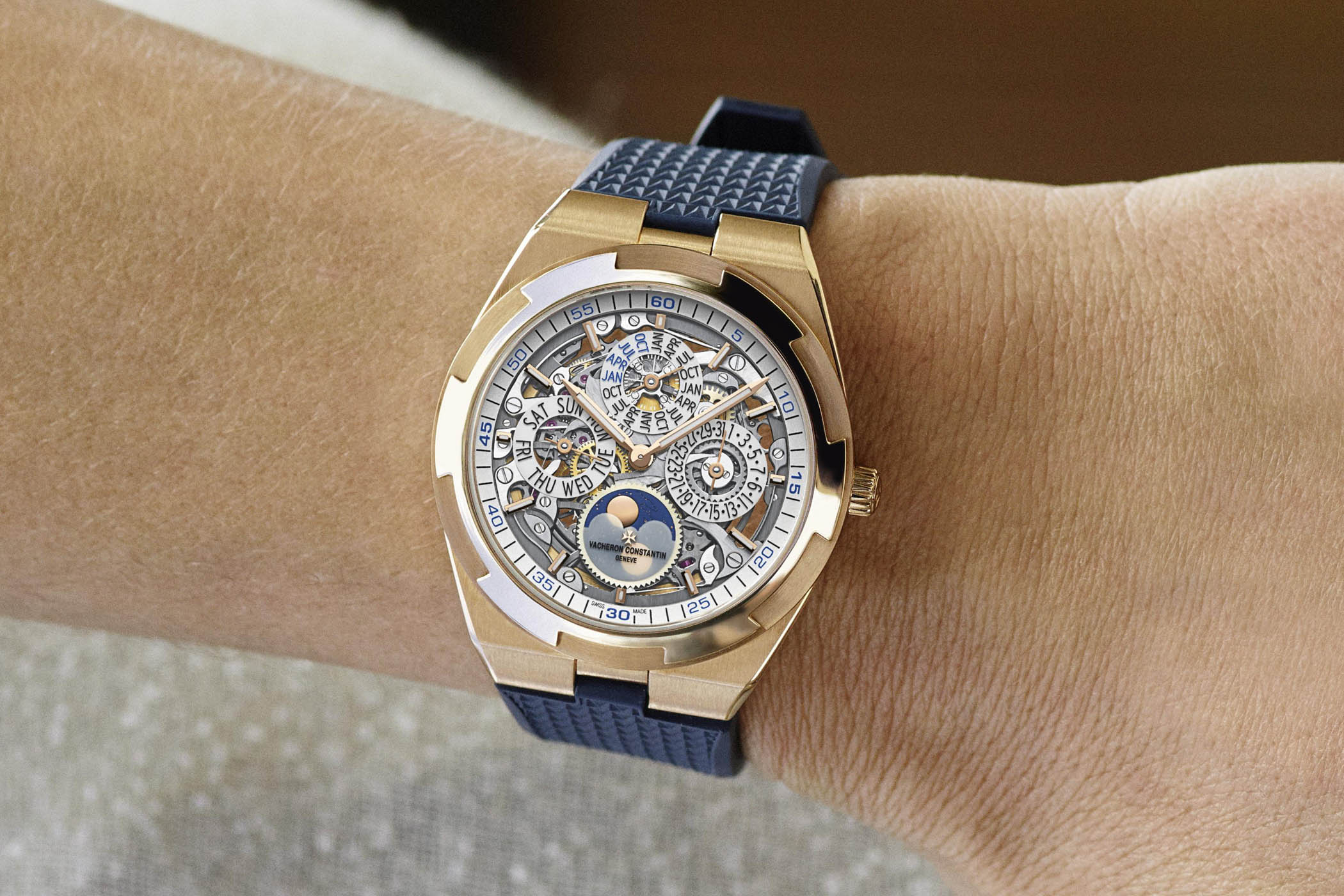 Vacheron Constantin Overseas Perpetual Calendar Ultra Thin Skeleton Vacheron Constantin Overseas Perpetual Calendar Ultra Thin Skeleton