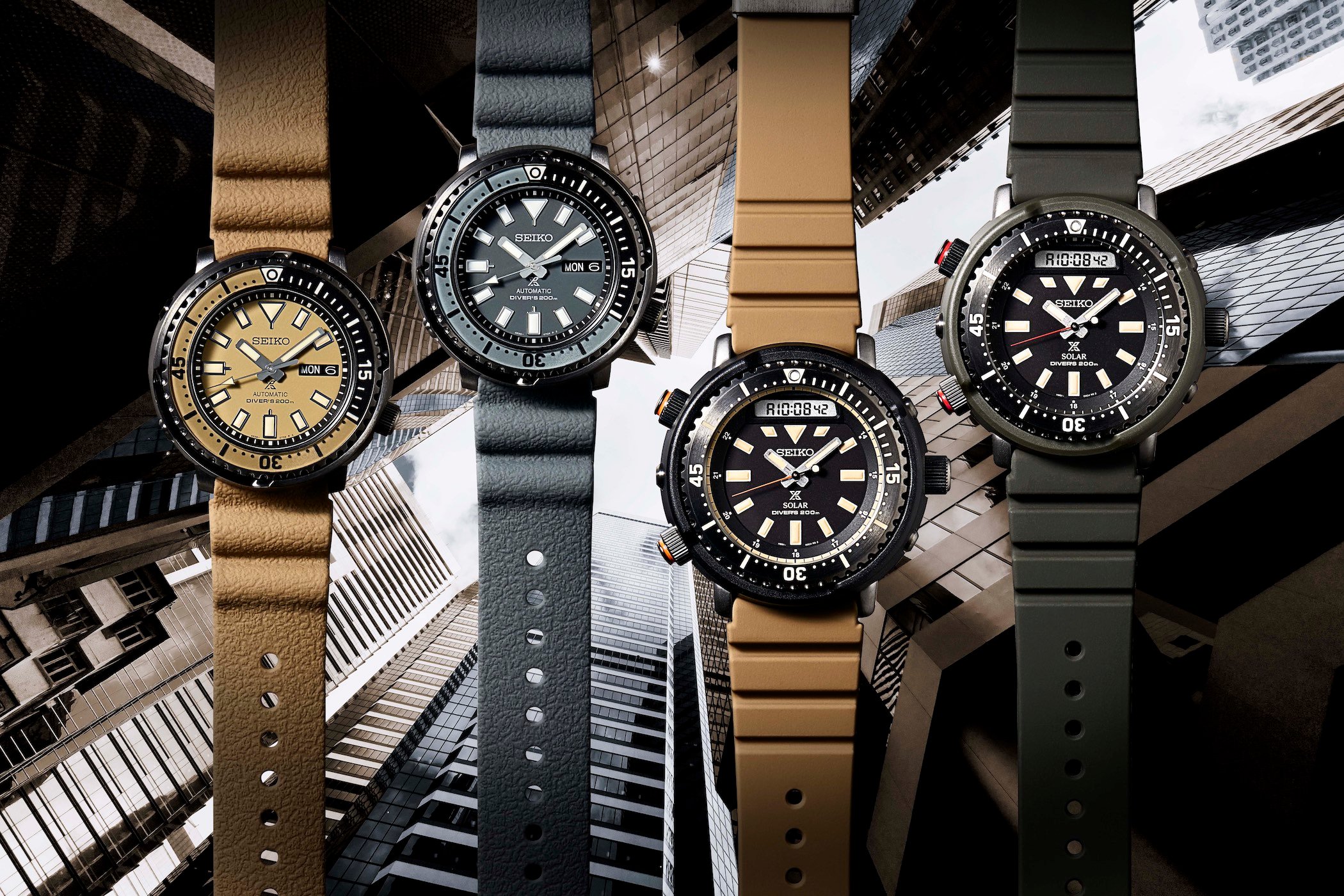 Introducing Seiko Prospex Street Series Urban Safari Tuna Watches