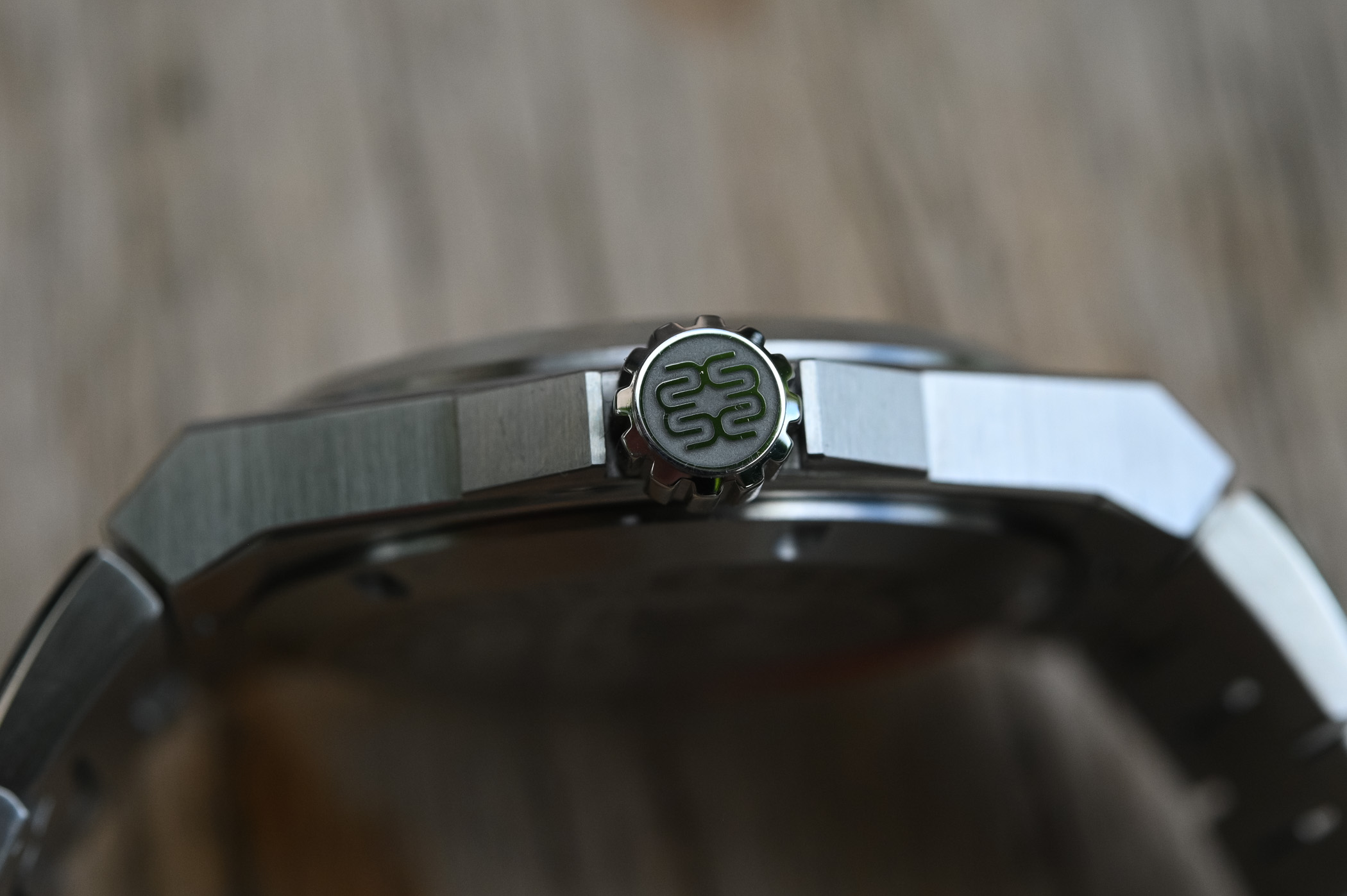 Wempe Iron Walker - Steel Sports Watch Integrated Bracelet