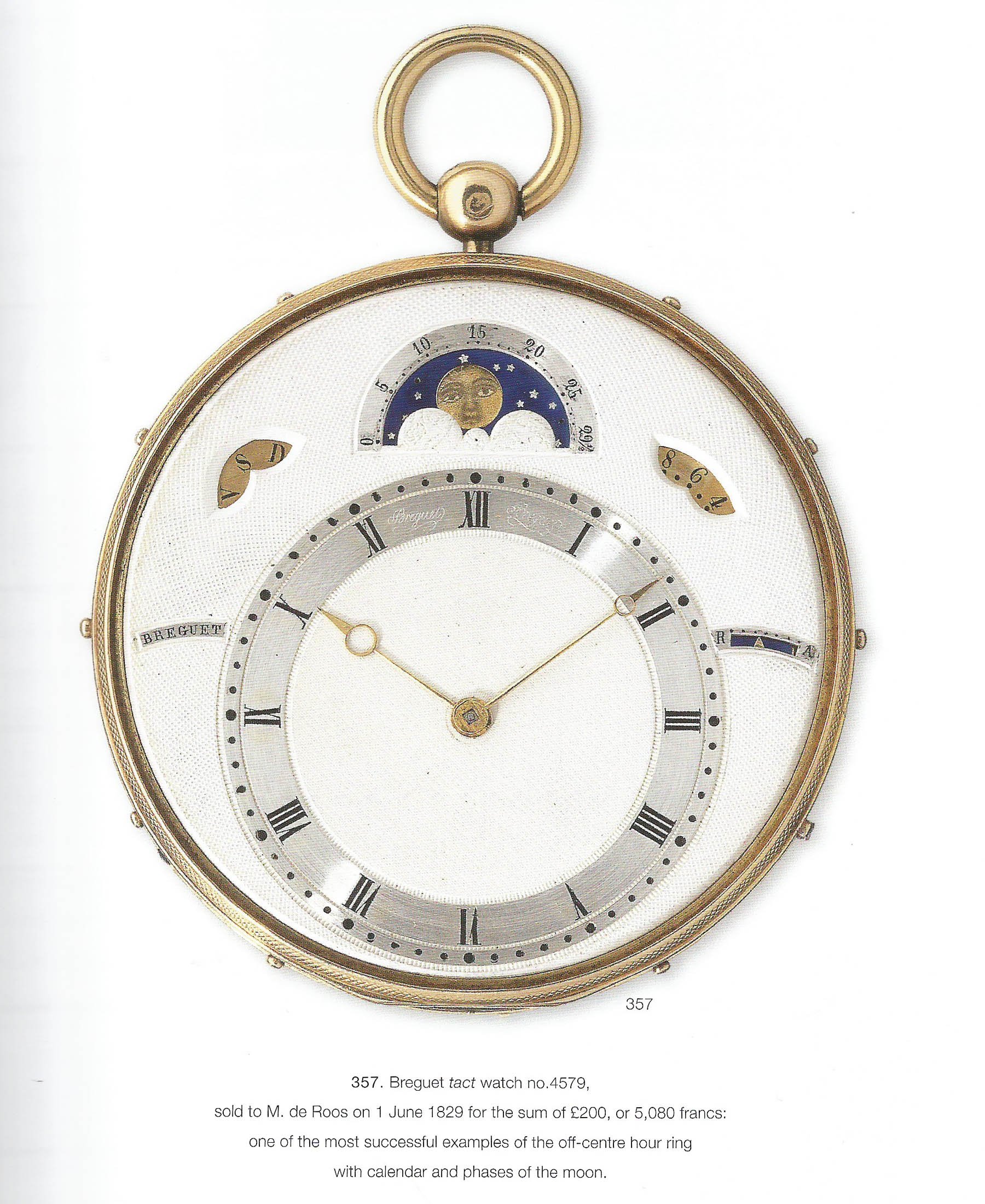 1829 Breguet 4579 Pocket Watch Chinoise