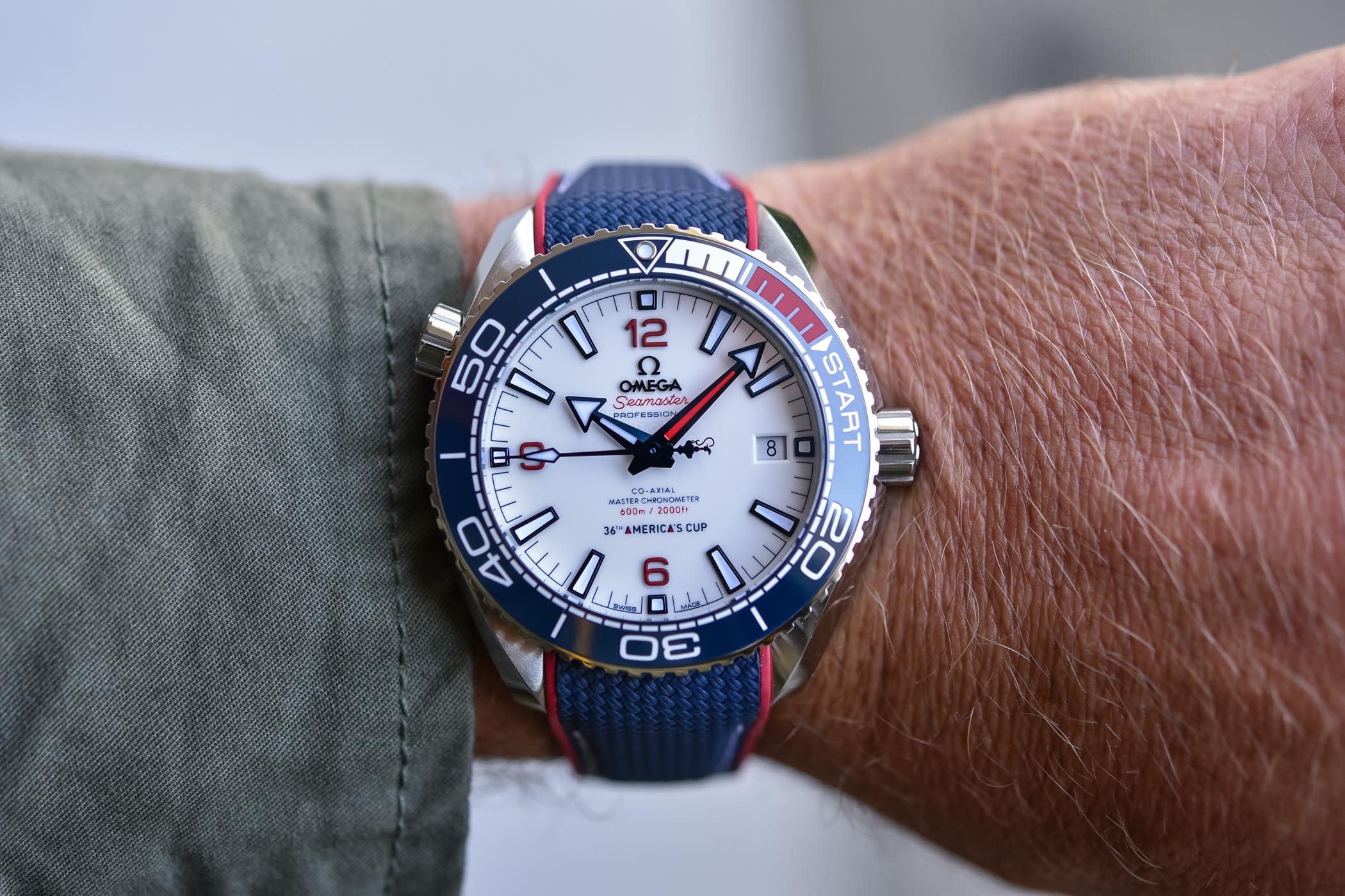Omega Seamaster Planet Ocean 600m 36th America's Cup