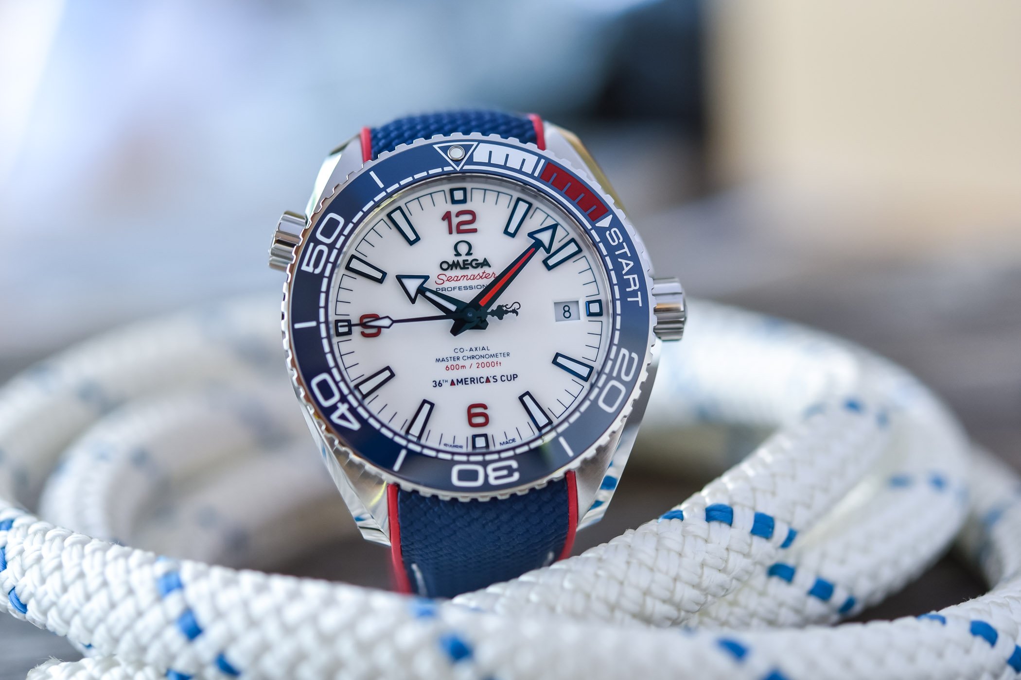 Hands-On With The Omega Seamaster Planet Ocean For The 36th America's Cup