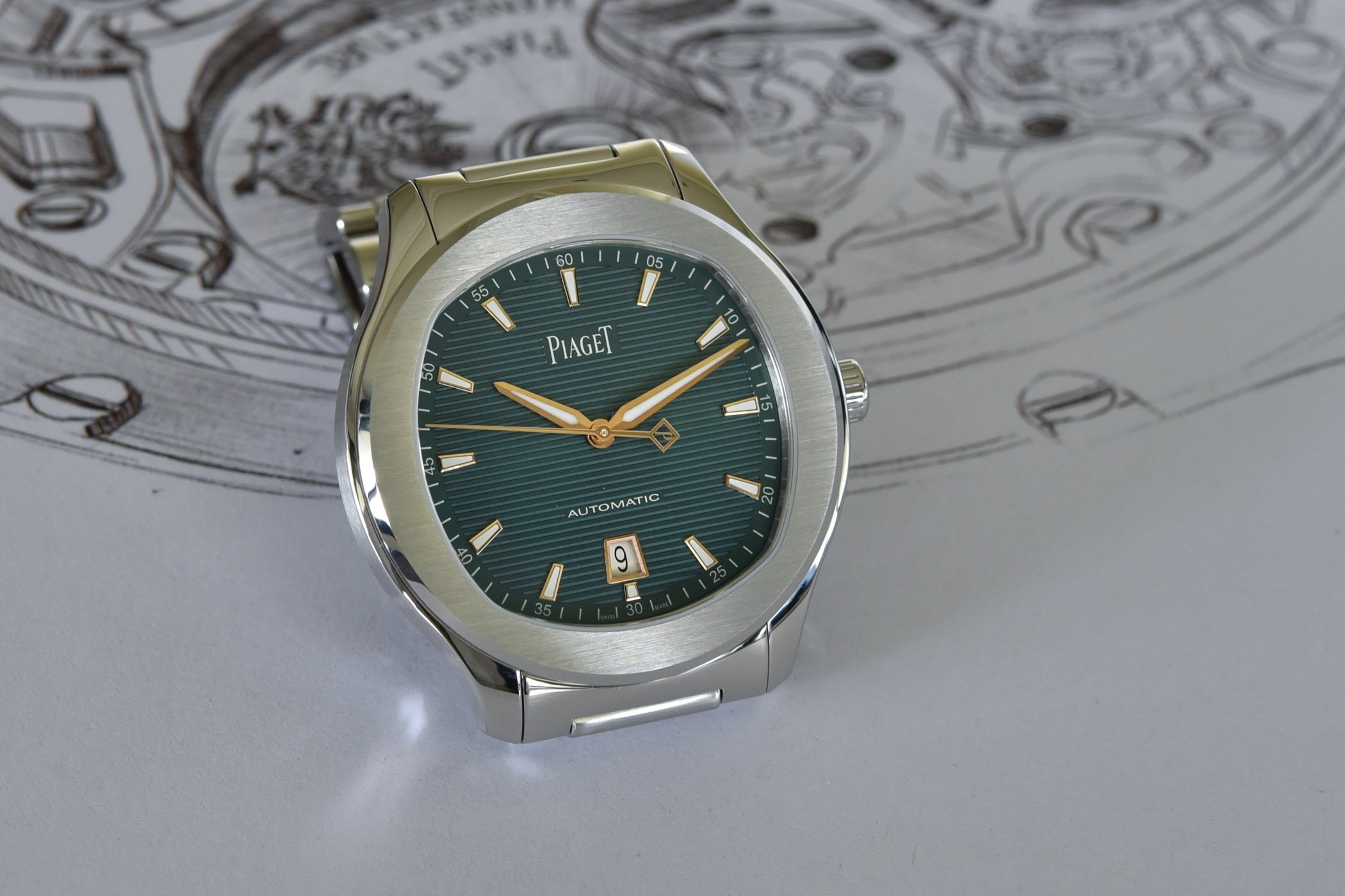 Piaget Polo S Automatic Green-and-Gold Limited Edition