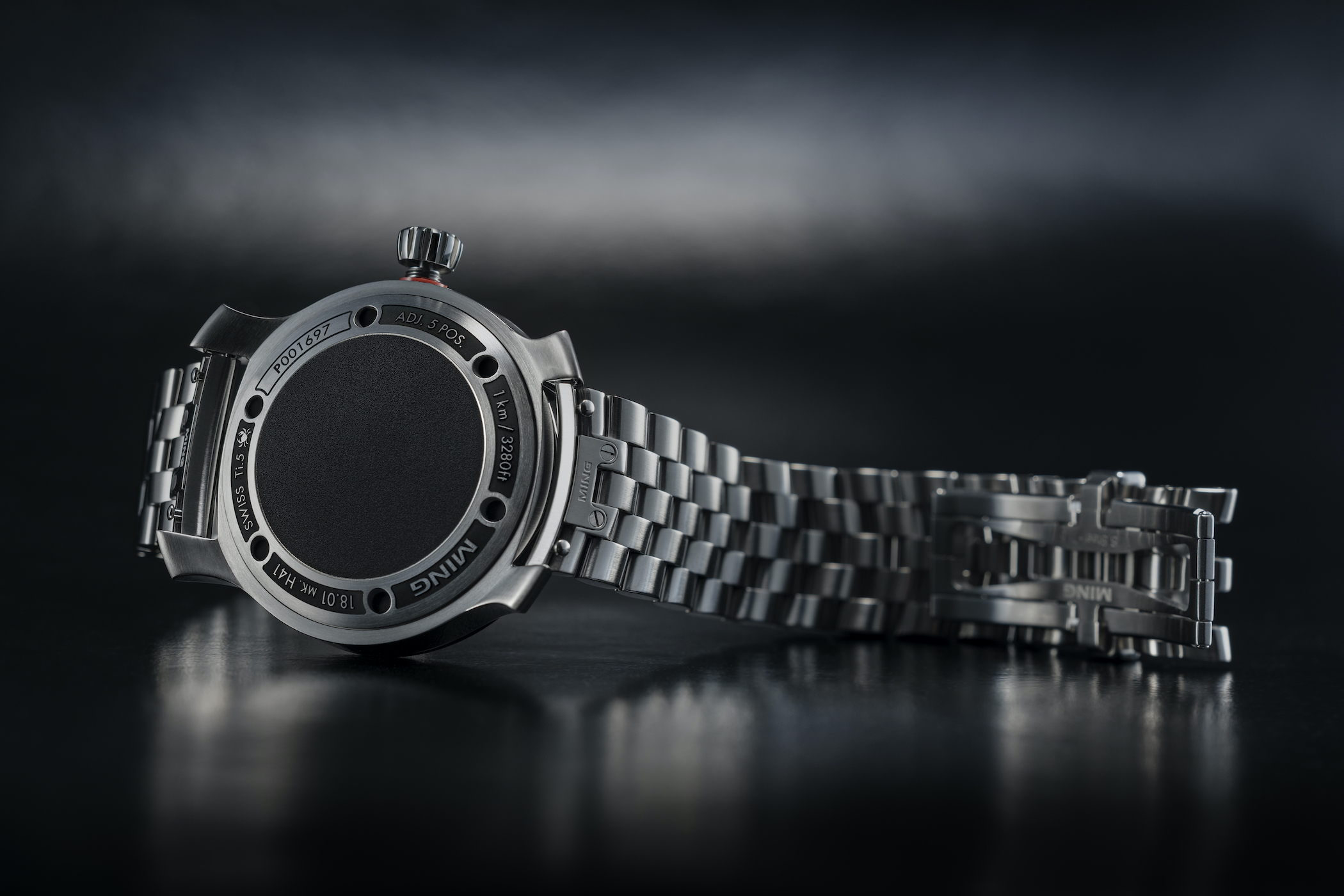 MING 18.01 H41 Titanium Dive Watch