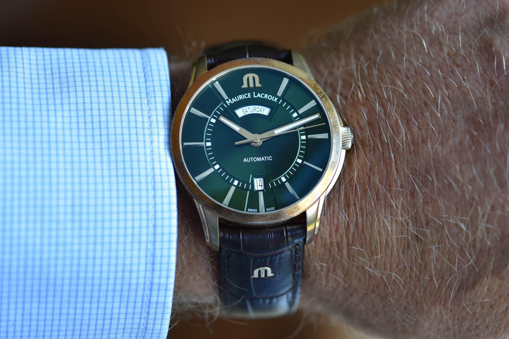 Maurice Lacroix Pontos Day-Date 2020 - bronze