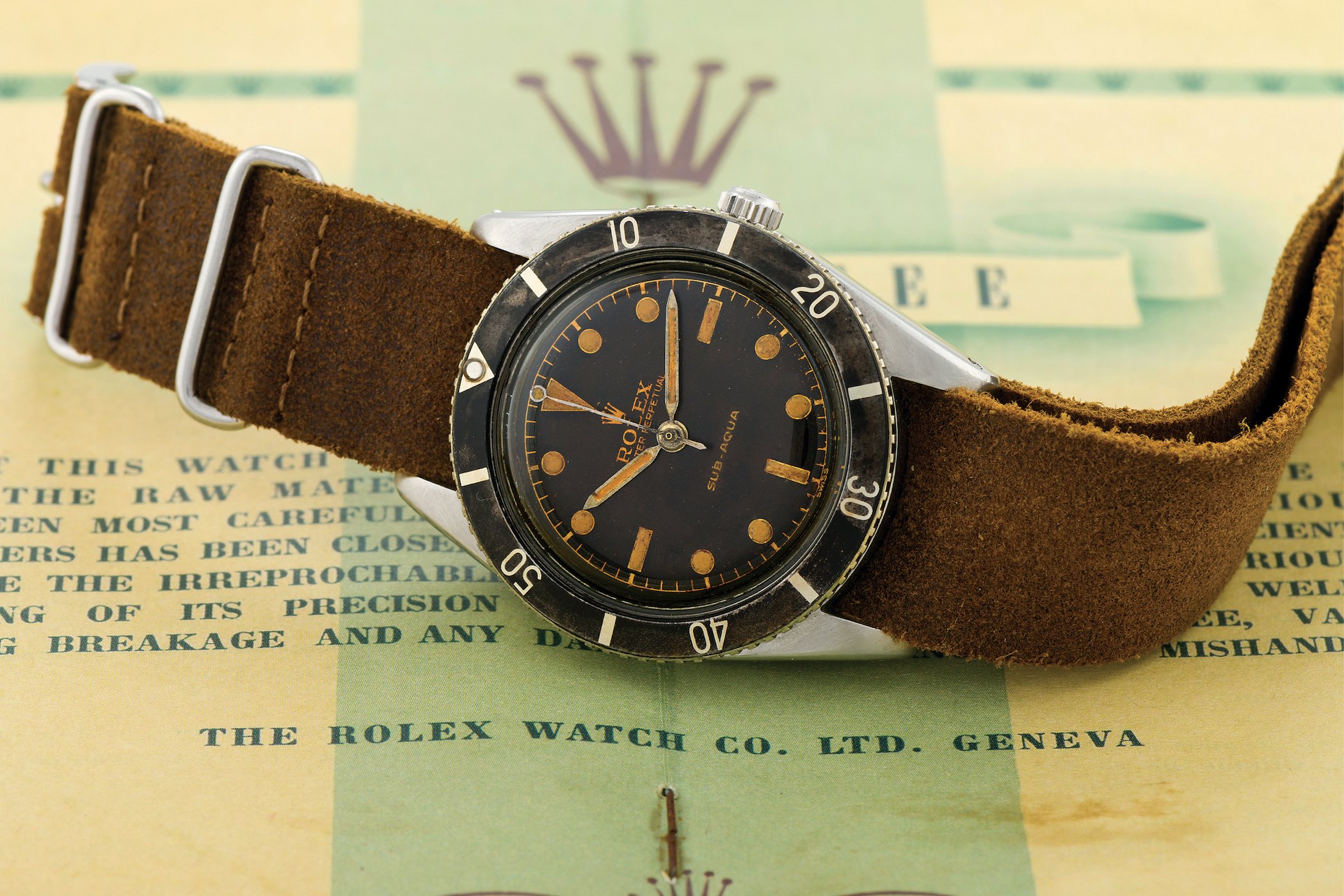 Tilmeld umoral Regnskab History of the Rolex Submariner - Part 1, The Early References