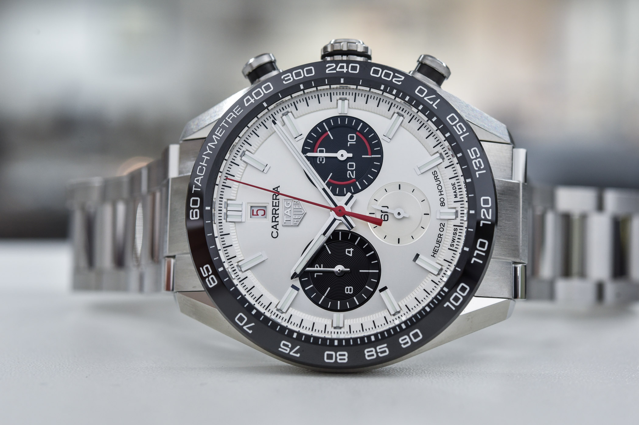 TAG Heuer Carrera Sport Chronograph 160 Years Special Edition Dato 45