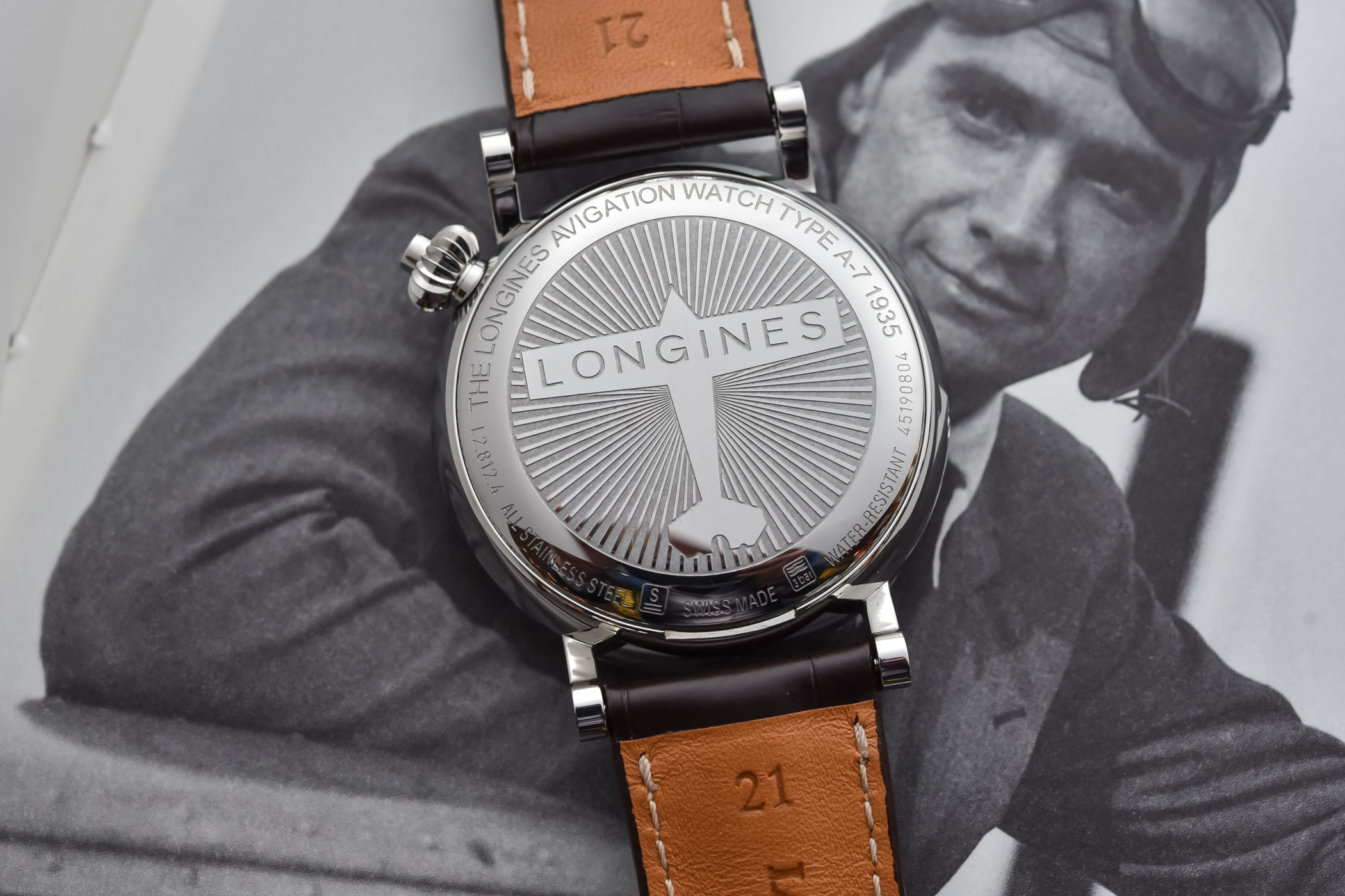 Longines Avigation Watch Type A-7 1935 - 2020 Edition Black Dial