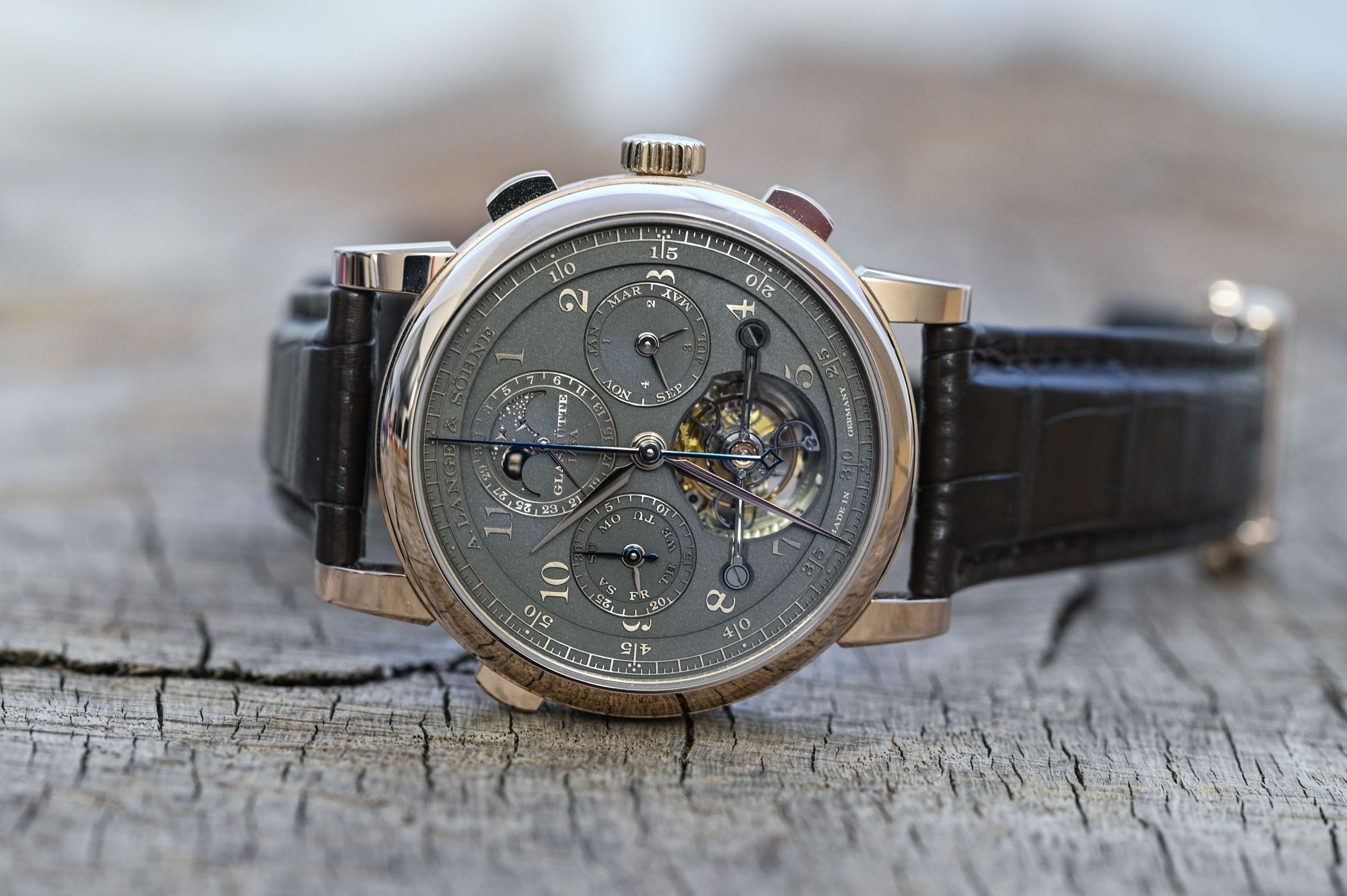 A. Lange & Söhne Tourbograph Perpetual Honeygold "Homage to F. A. Lange"