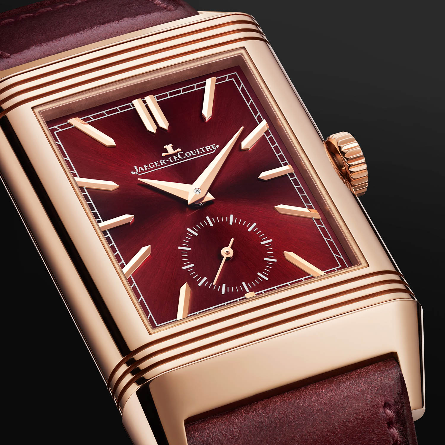 Jaeger LeCoultre Reverso Tribute DuoFace Fagliano Burgundy Limited Q398256J