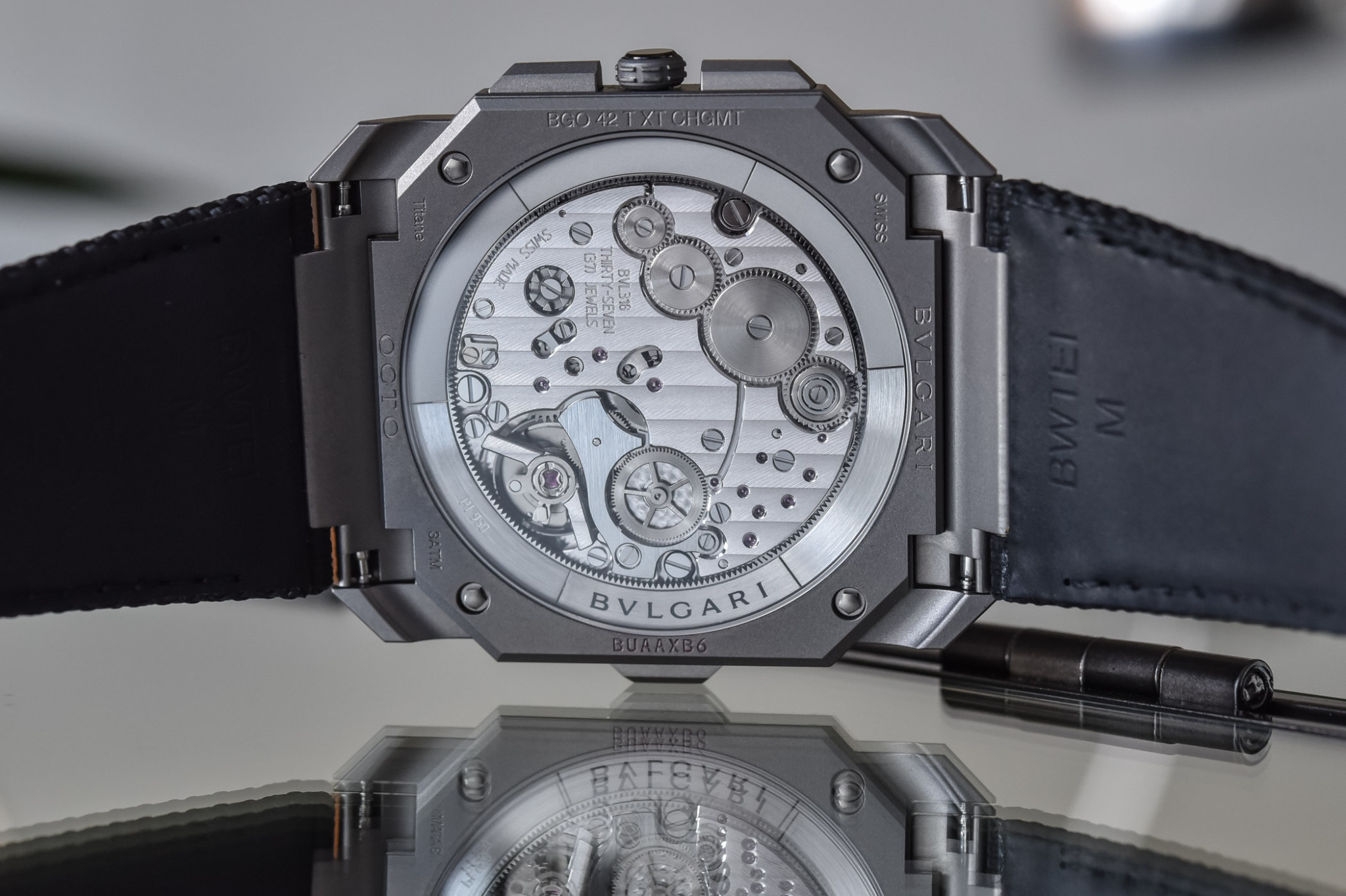 Bvlgari Octo Finissimo Chronograph GMT Titanium Black Dial Hands-On