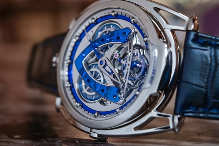 De Bethune DB28 Steel Wheels Sapphire Tourbillon - Review, Price