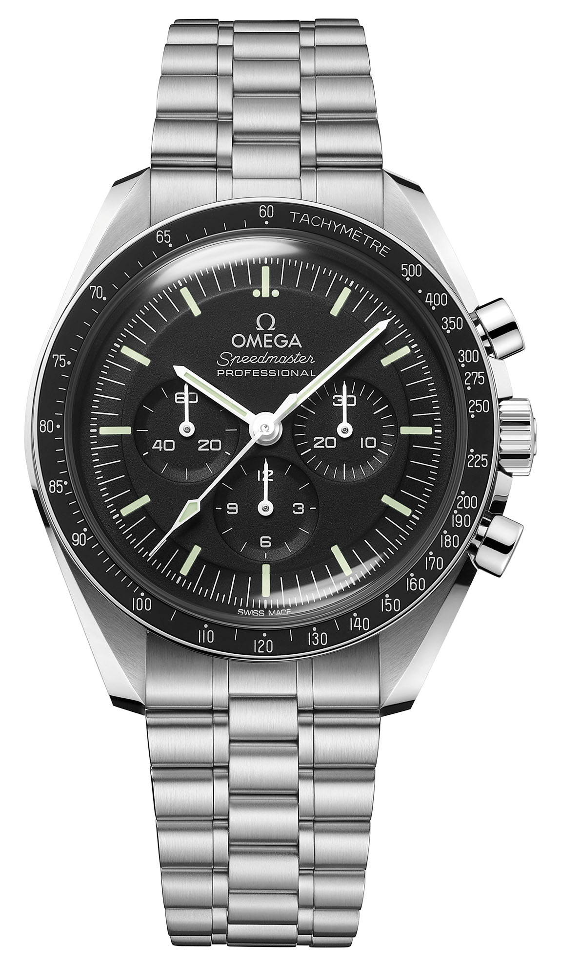 Omega Speedmaster Moonwatch Professional Master Chronometer 3861 - steel on steel hesalite 310.30.42.50.01.001