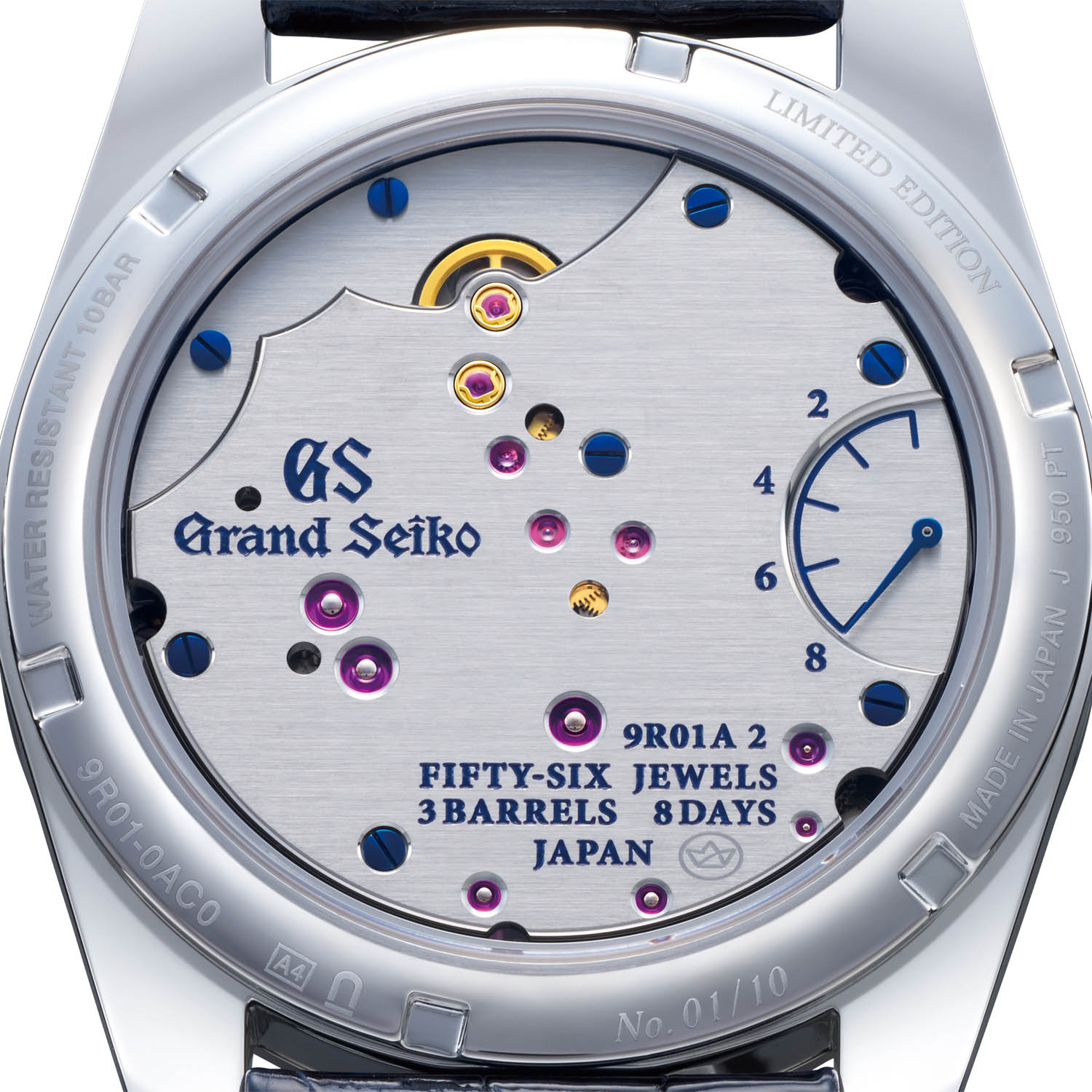 Grand Seiko Masterpiece Spring Drive 8 Day Jewelry Watch SBGD207