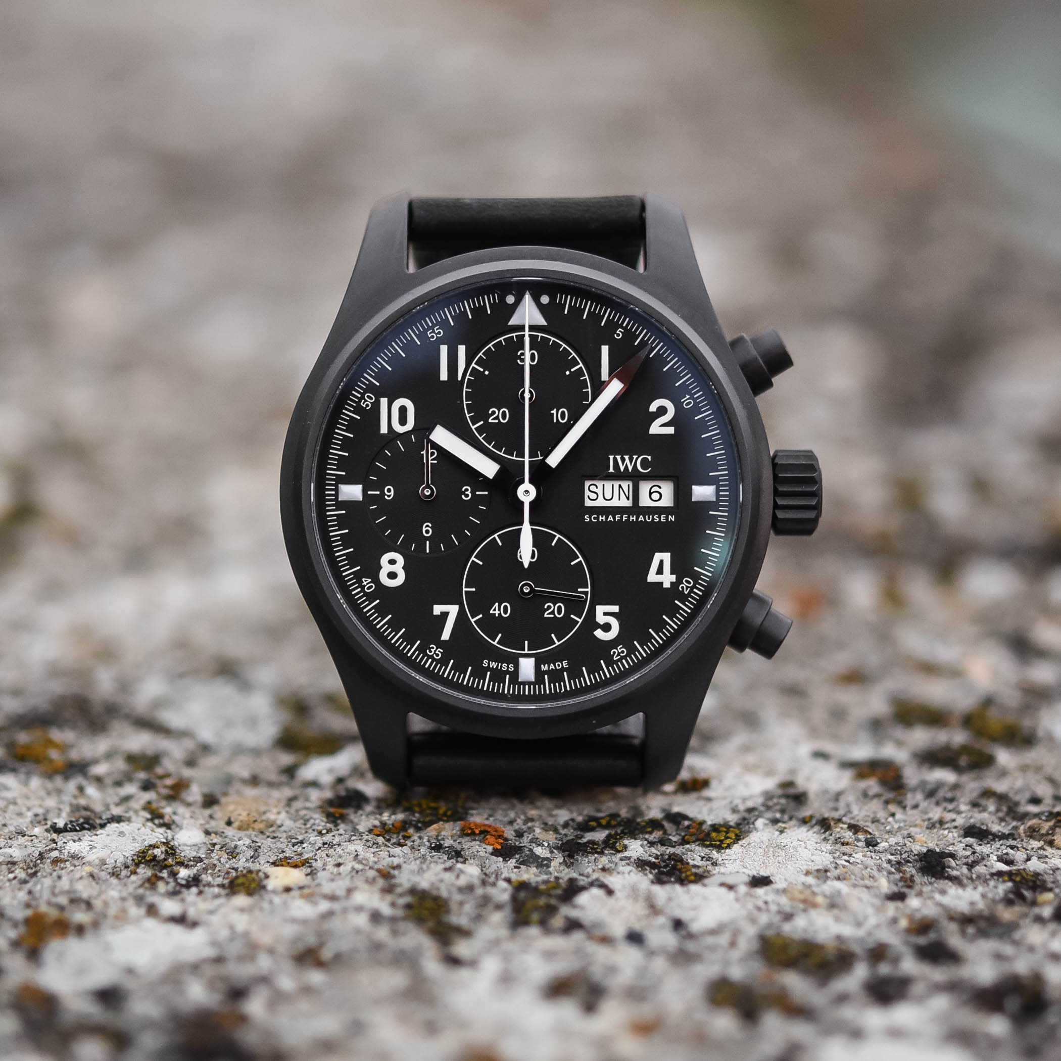 IWC Pilot's Watch Chronograph Edition Tribute to 3705 Ceratanium IW387905
