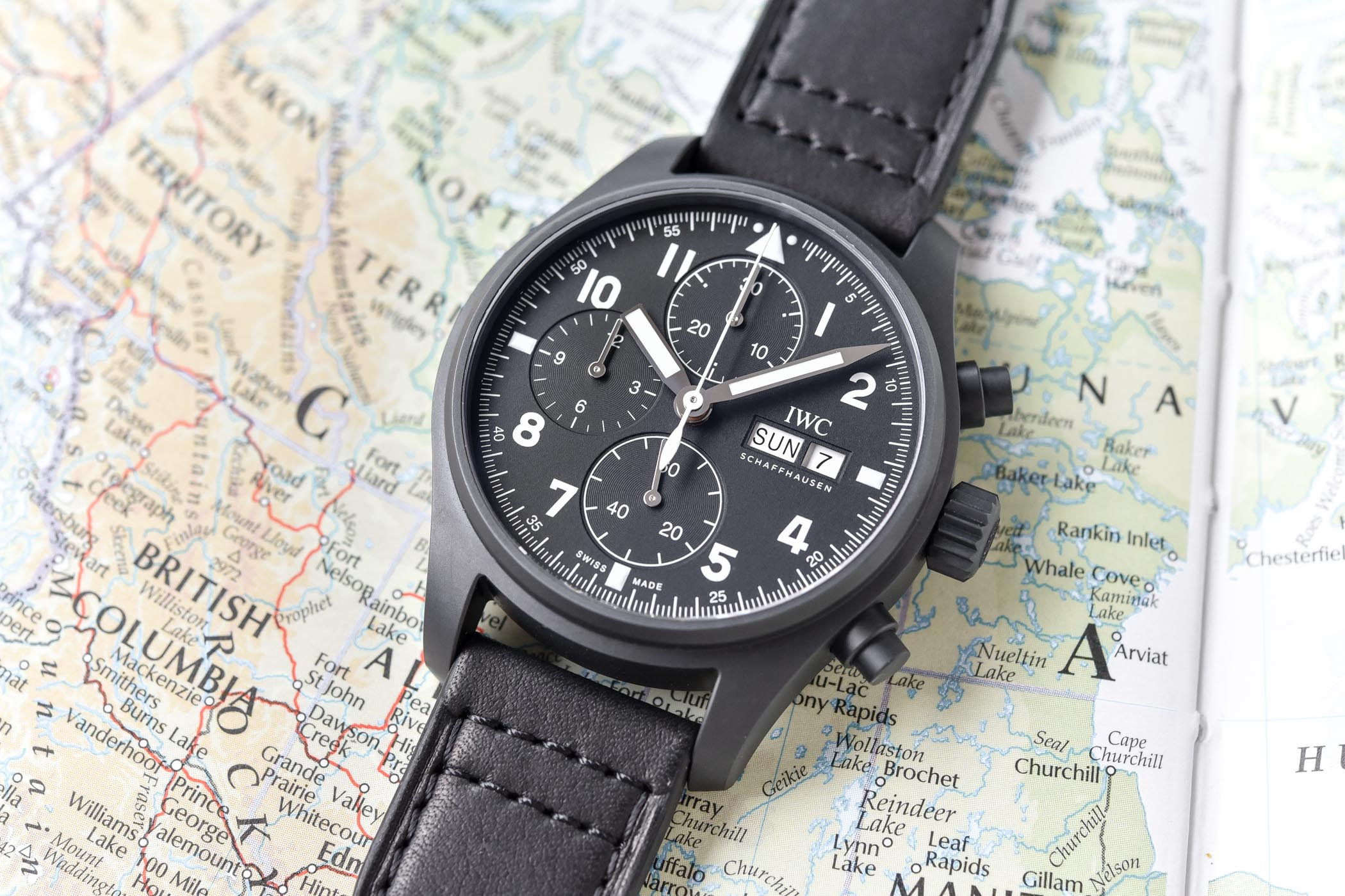 IWC Pilot's Watch Chronograph Edition Tribute to 3705 Ceratanium IW387905