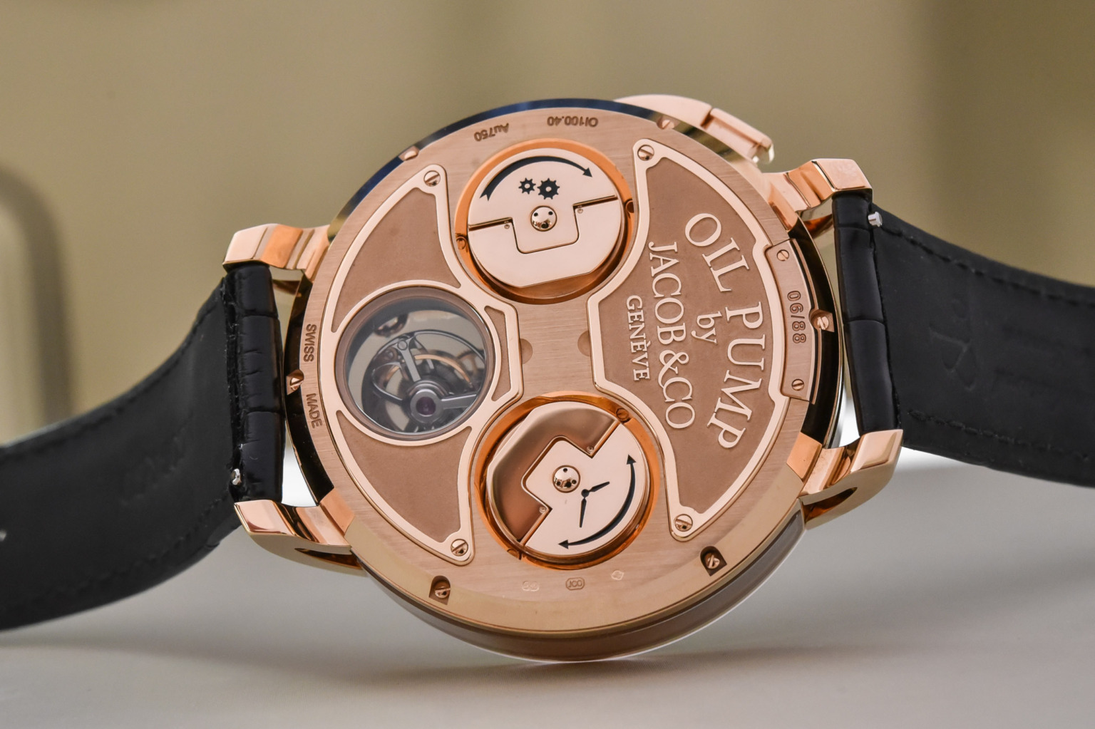 The Jacob & Co. Oil Pump Tourbillon Automaton HandsOn, Price