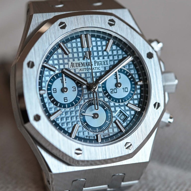 Hands-On Audemars Piguet Royal Oak Chronograph 38mm Ice Blue