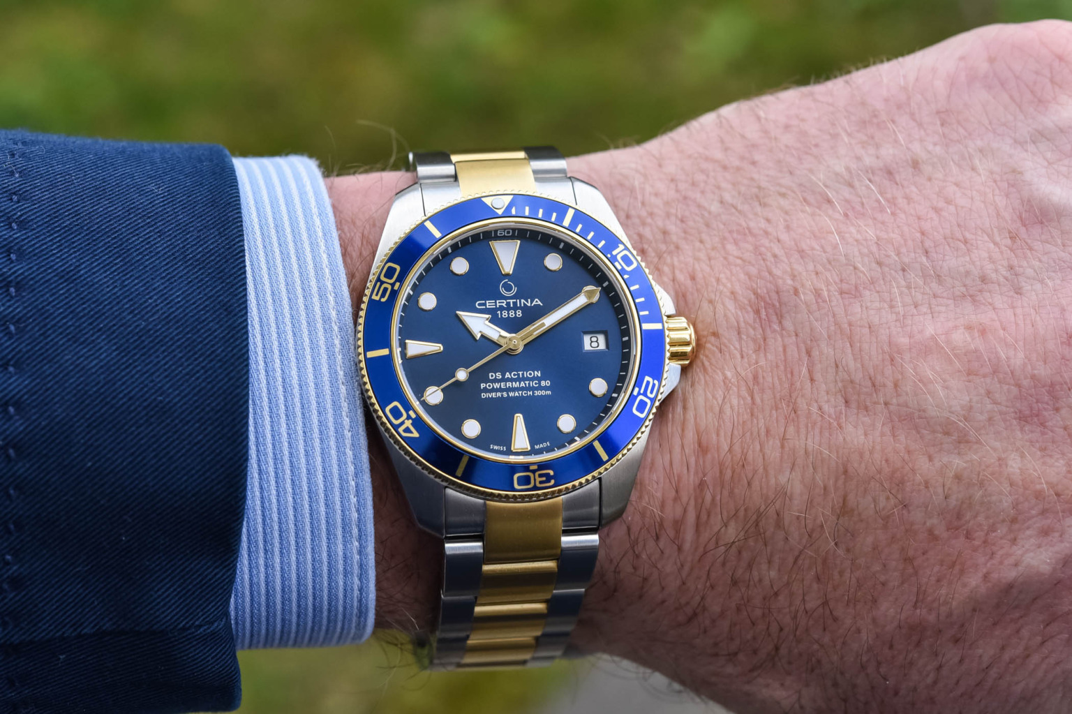 ds action diver 38mm