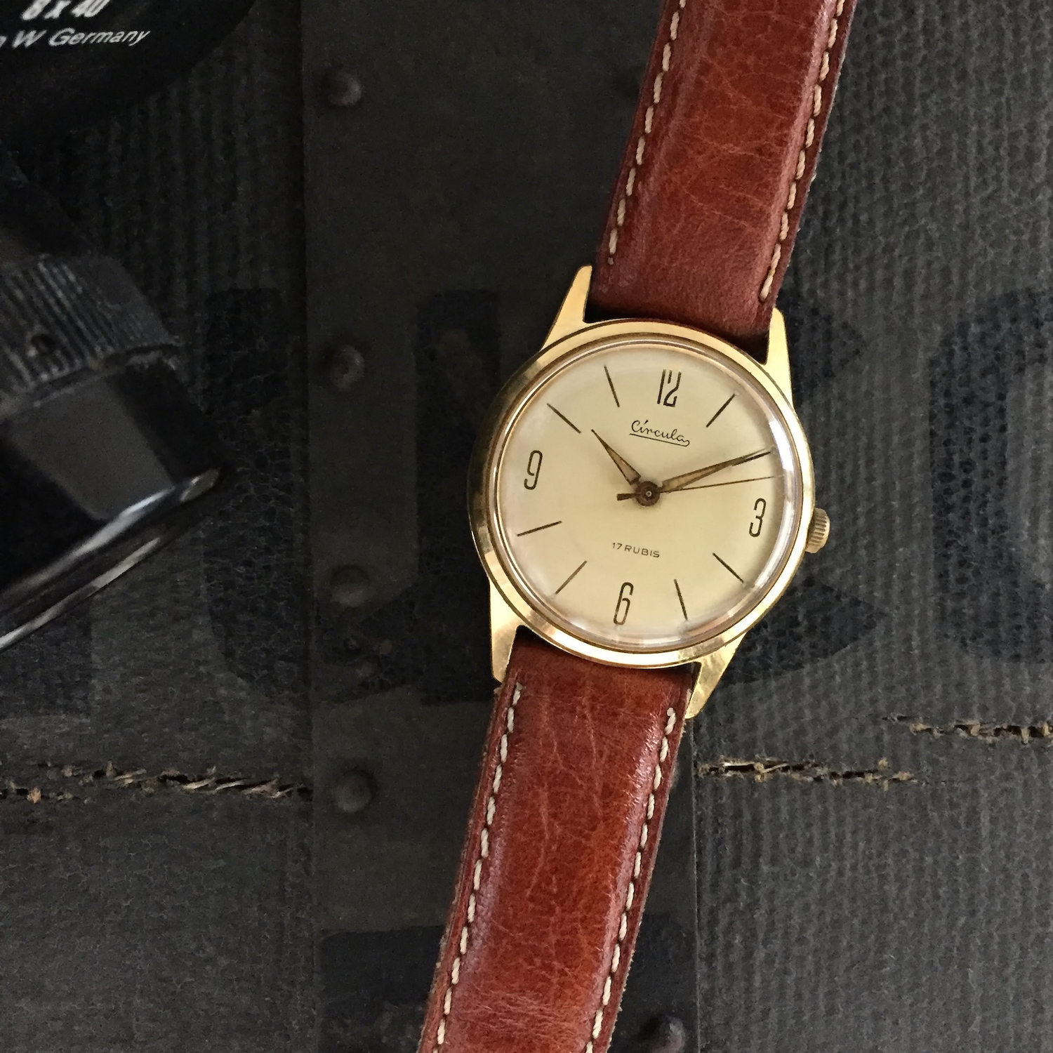 A dress watch from the 1950s, made by Circula.