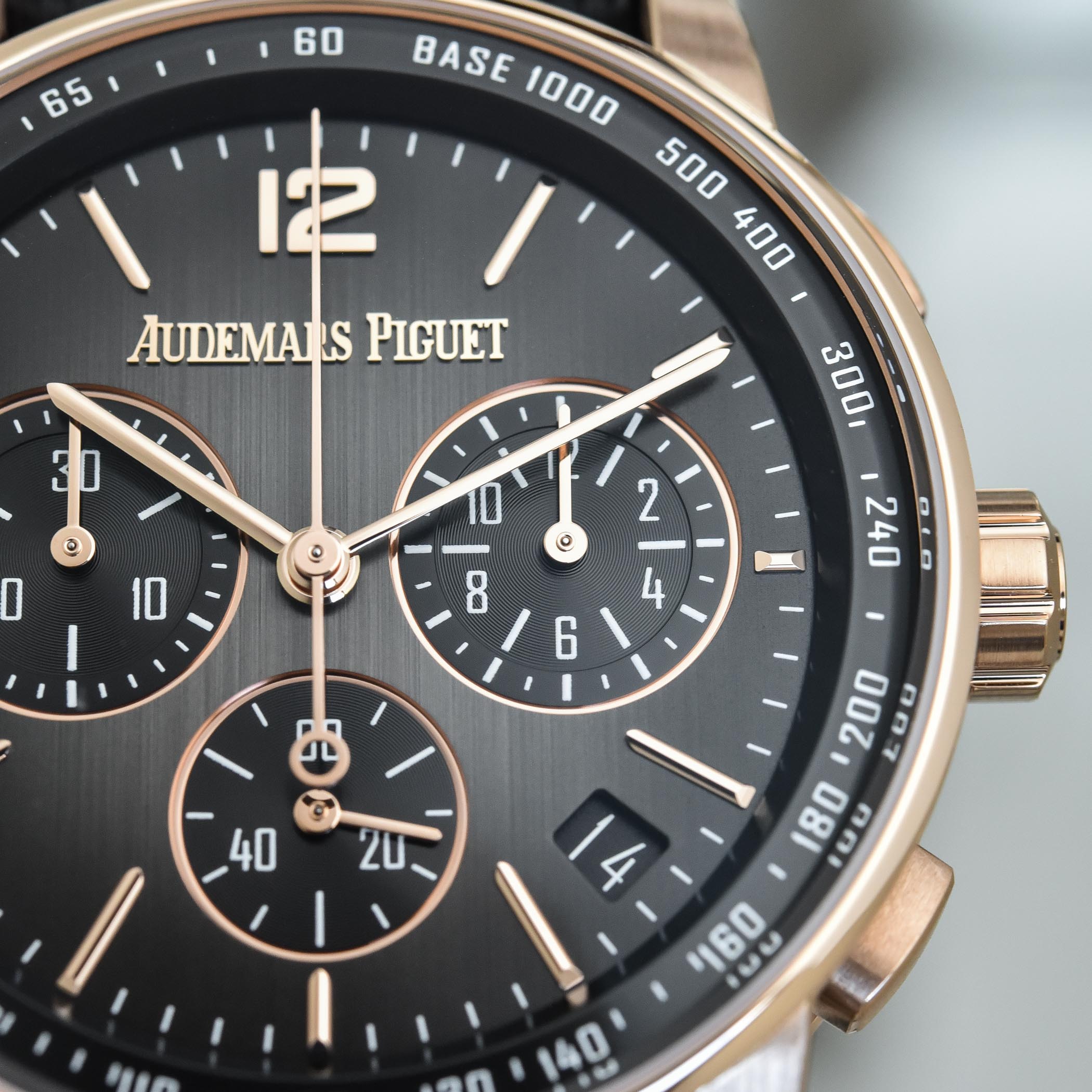 Code 11.59 by Audemars Piguet Selfwinding Chronograph Gold and Ceramic - 26393NR.OO.A002CA.01