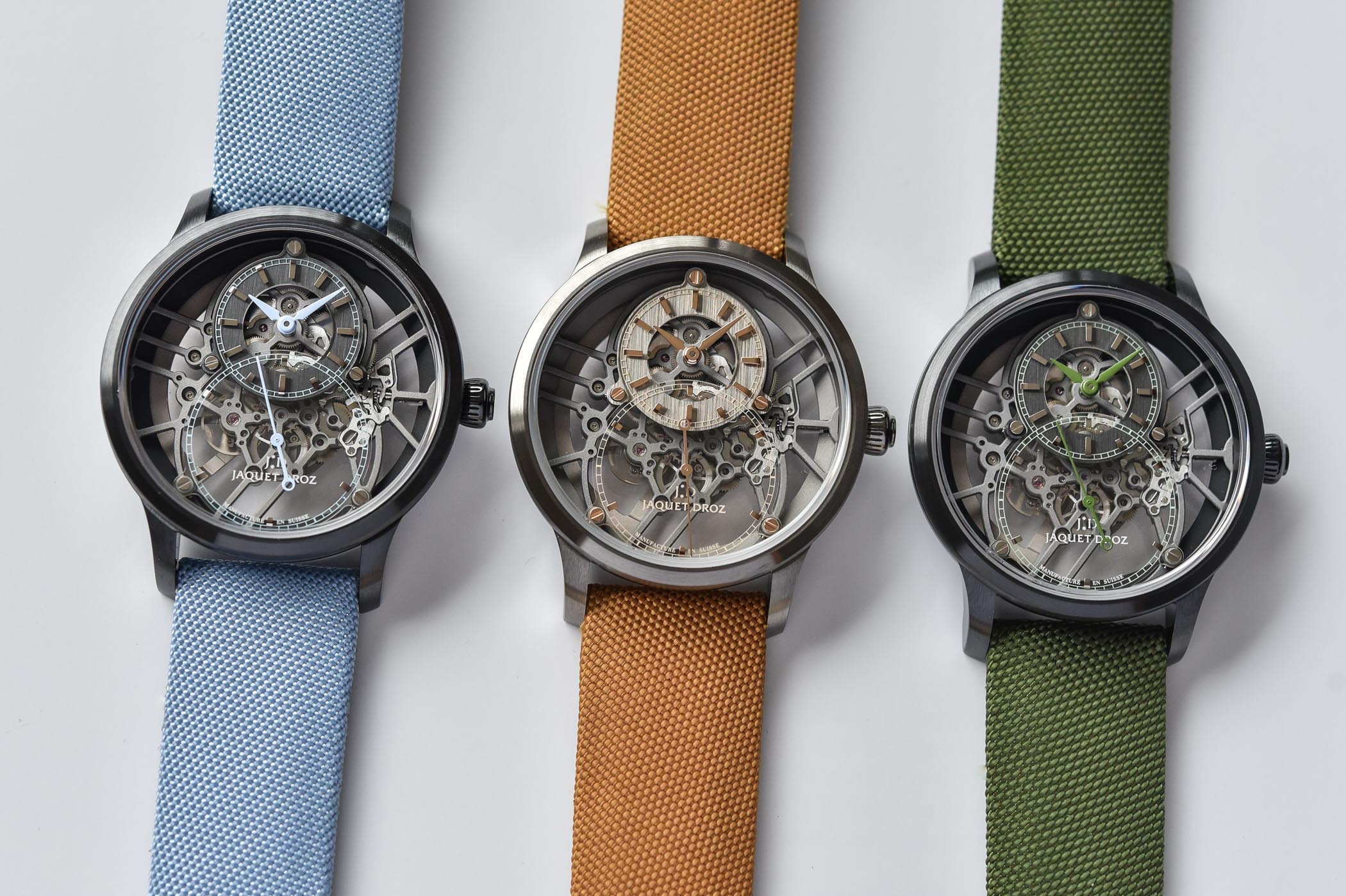 Jaquet Droz Grande Seconde Skelet-One Limited Editions 2021 Colours