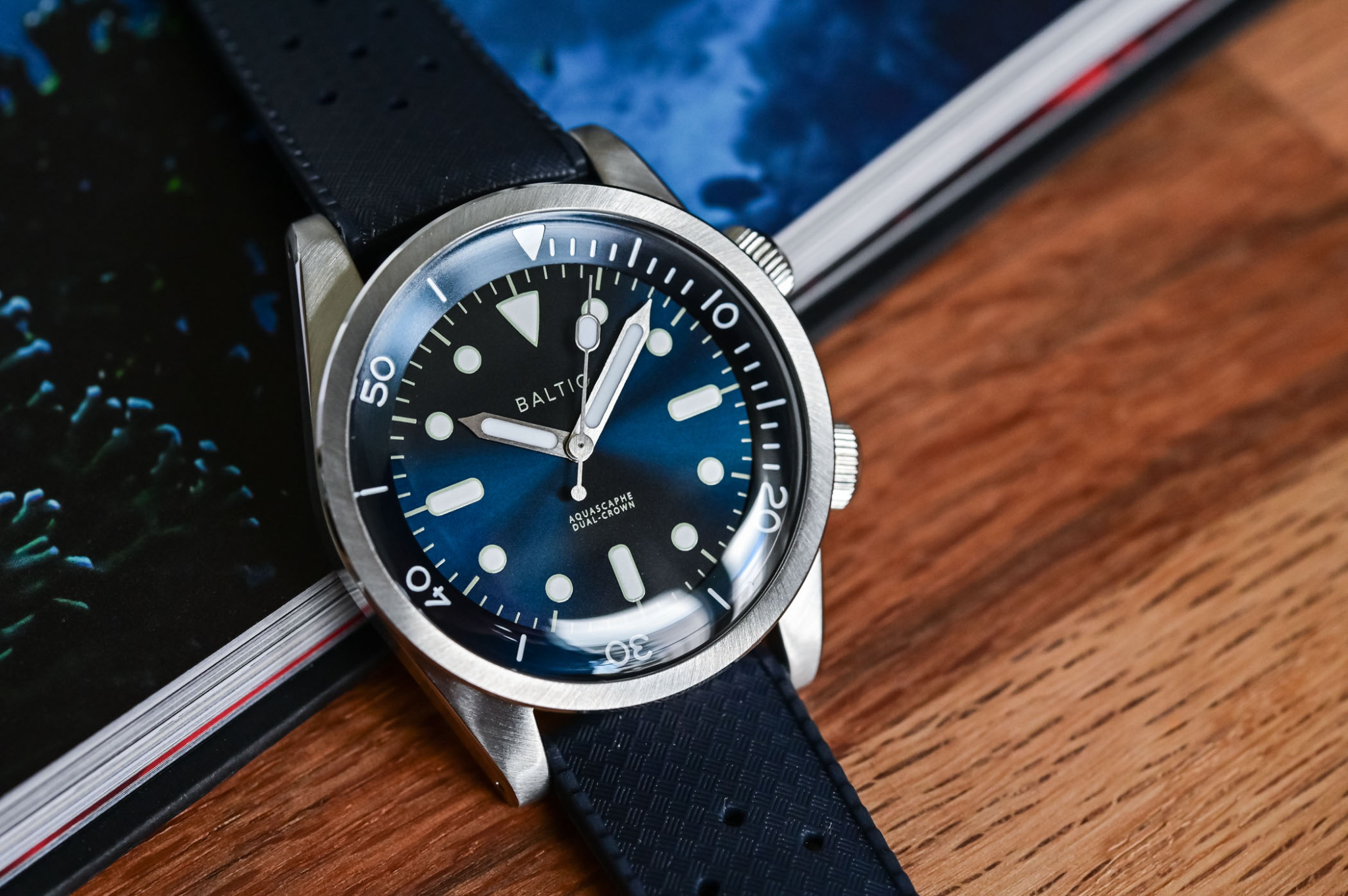 Baltic Aquascaphe DualCrown HandsOn Review, Price