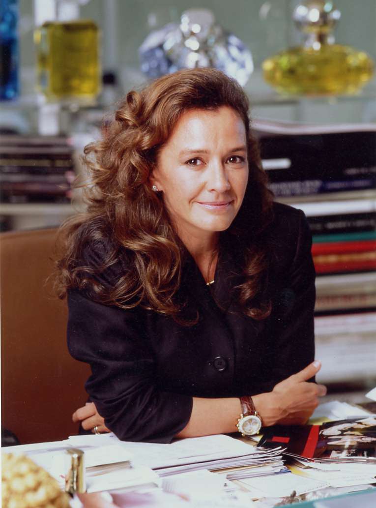 Caroline Scheufele wearing Happy Sport in the 1990's