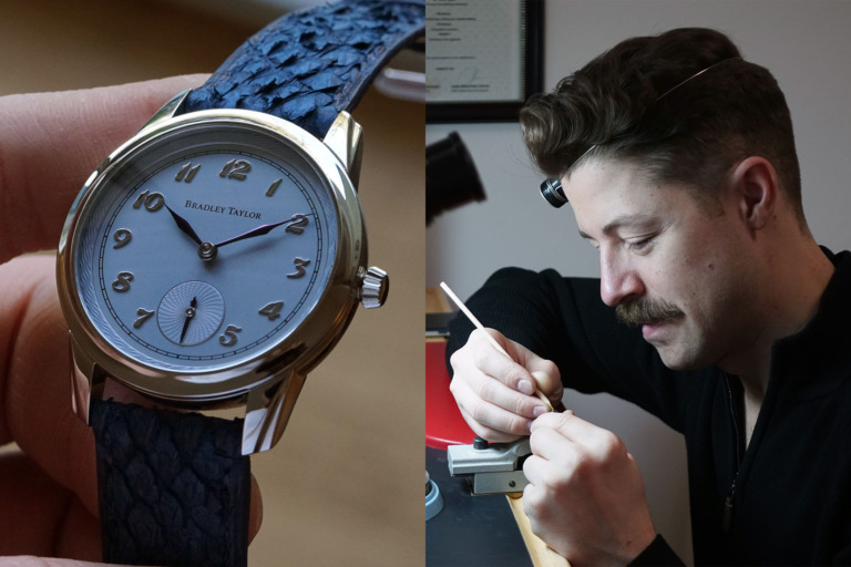 Interview Young Canadian Watchmaker Bradley Taylor