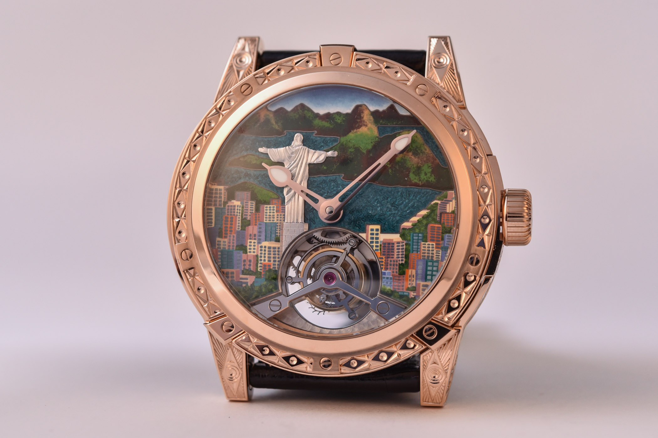 Louis Moinet Eight Marvels of the World Set of Tourbillon Watches